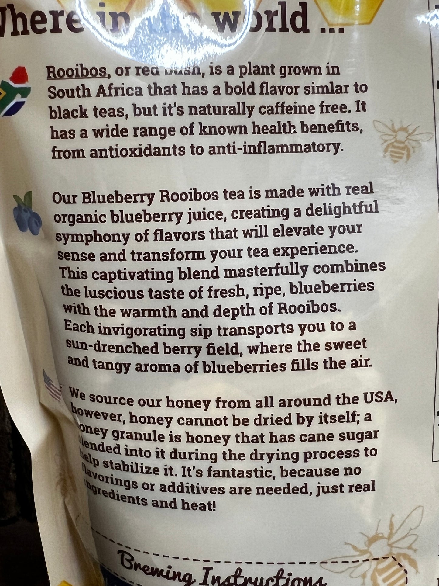 Blueberry Rooibos Tea