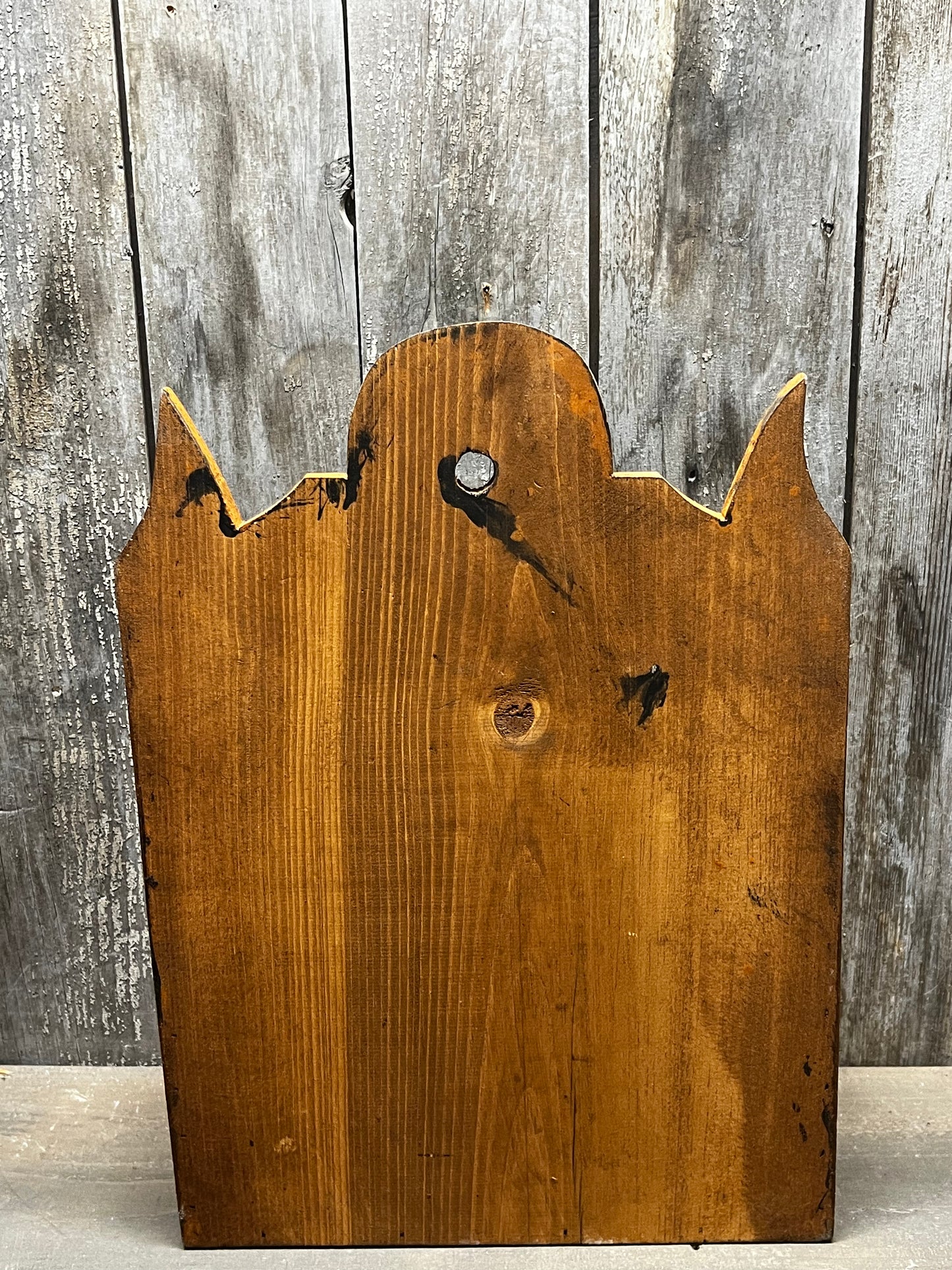 Wall Box, PUMPKIN W/ STAR