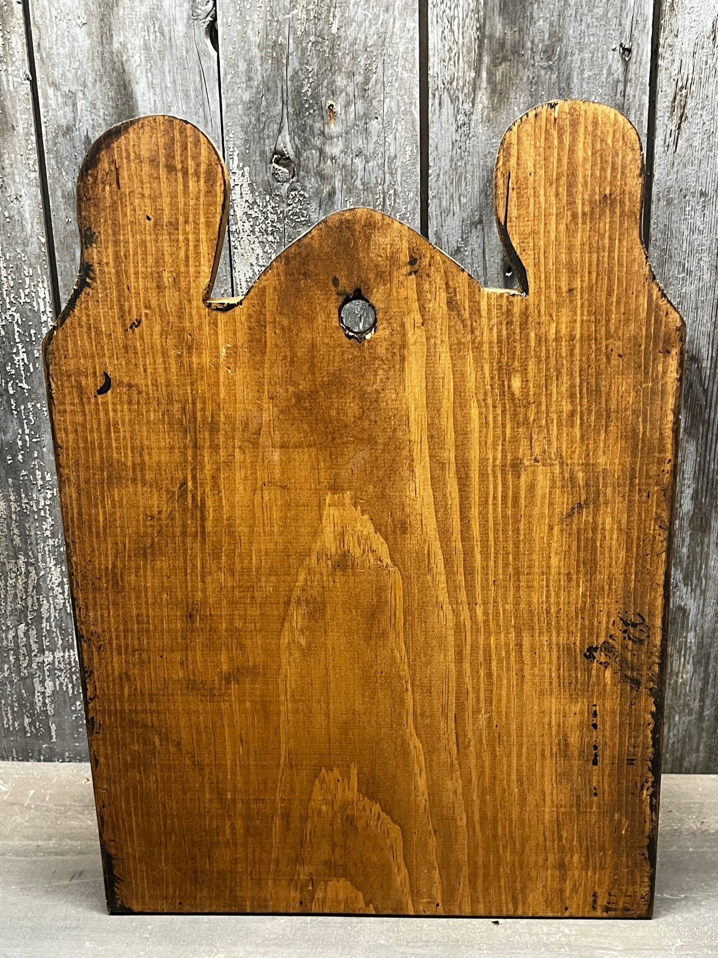 Wall Box, MUSTARD W/ STRIPES