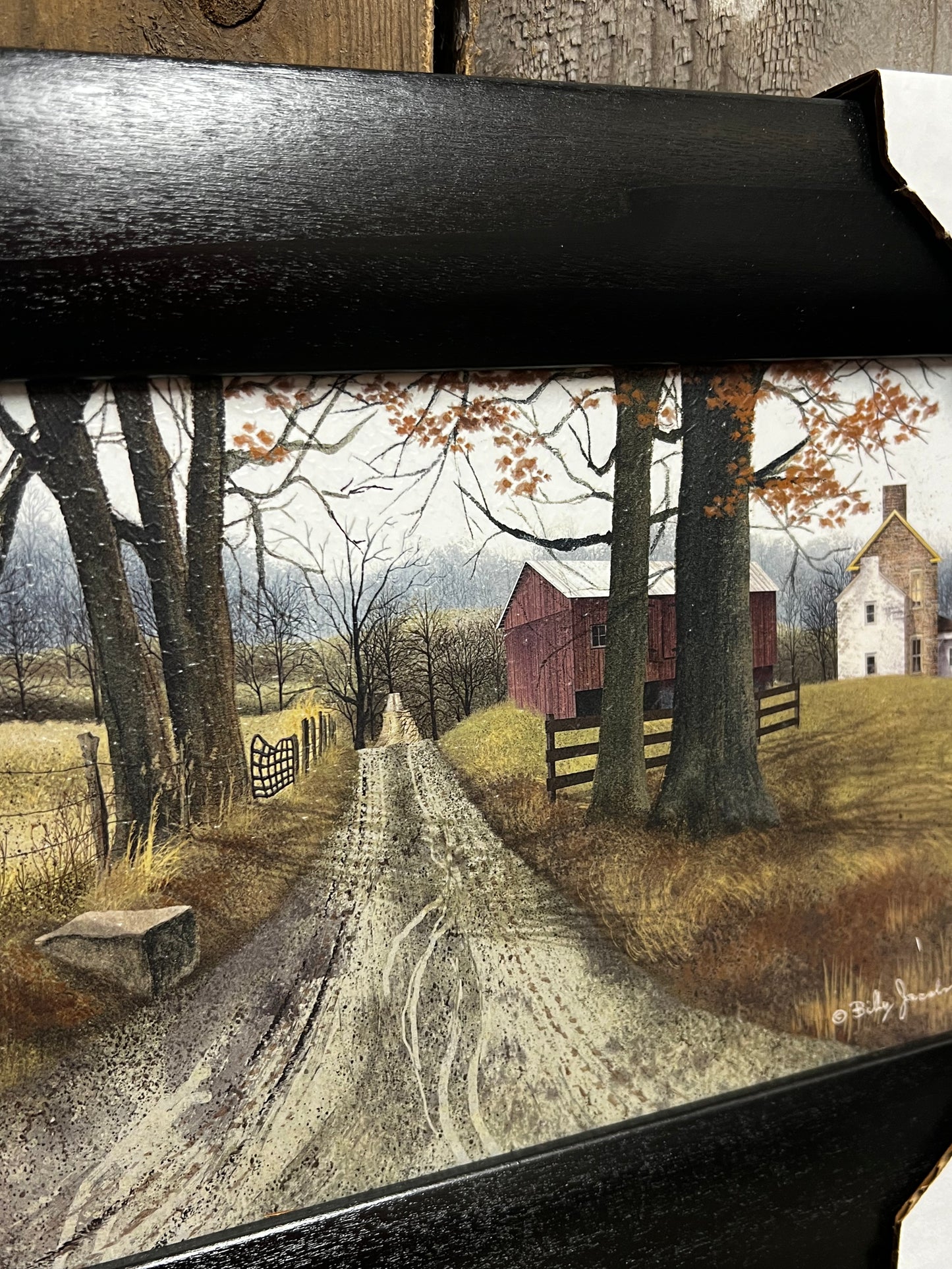 Framed Art, 6x9, THE ROAD HOME