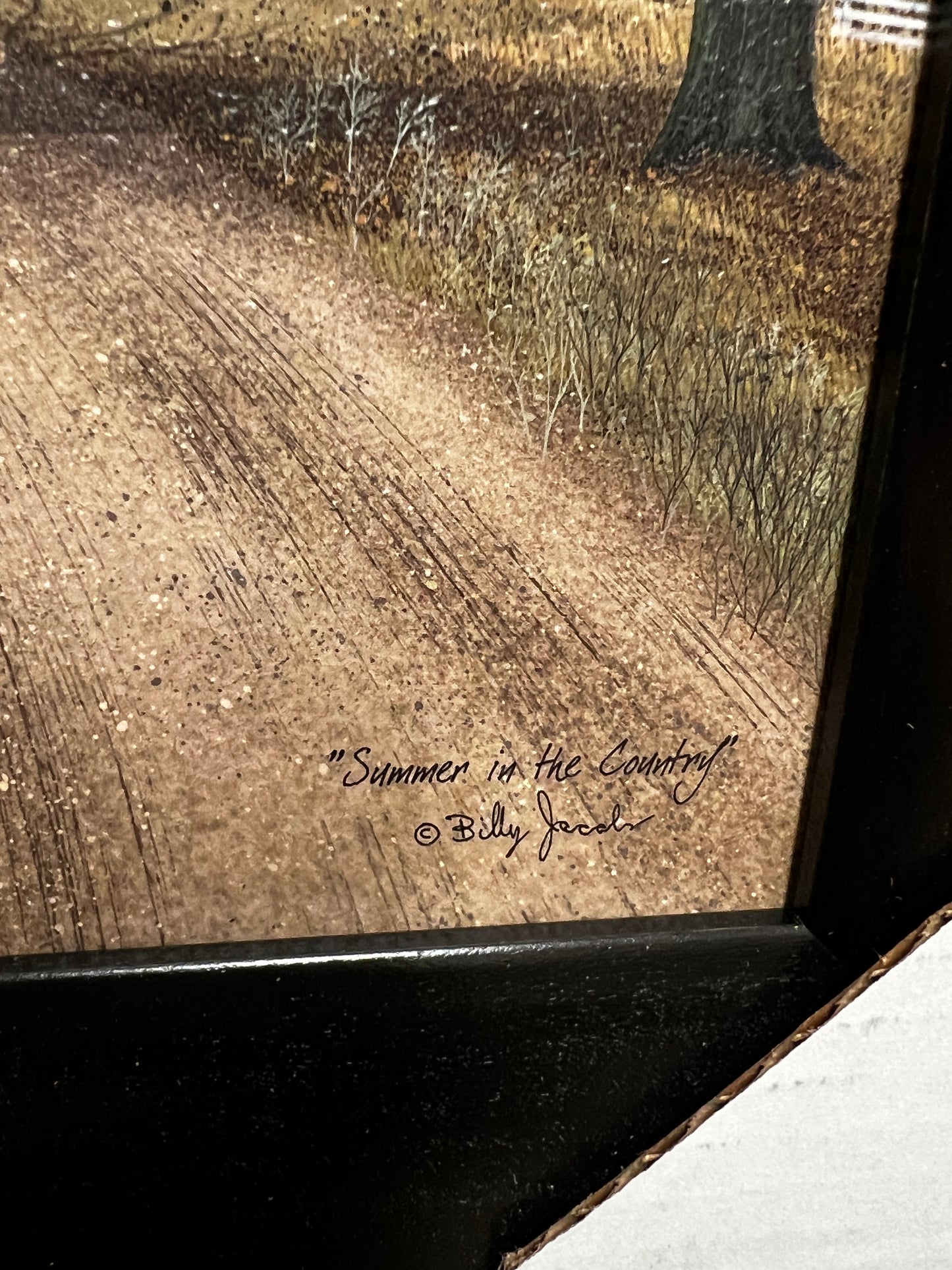 Framed Art, 8x10, SUMMER IN THE COUNTRY
