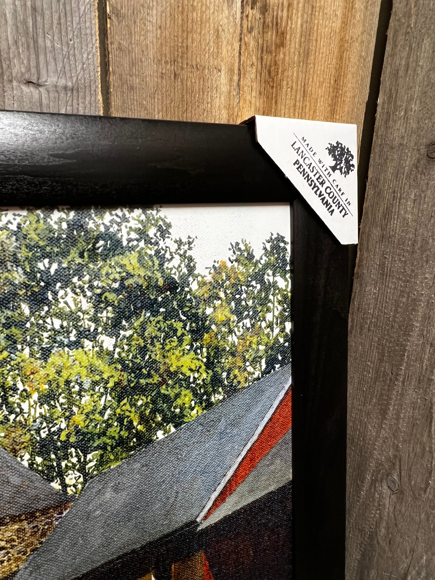 Framed Art, 16x30, GRIST MILL