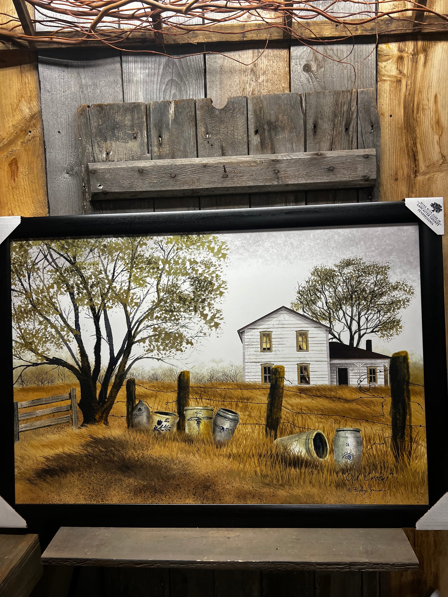 Framed Art, OLD CROCKS