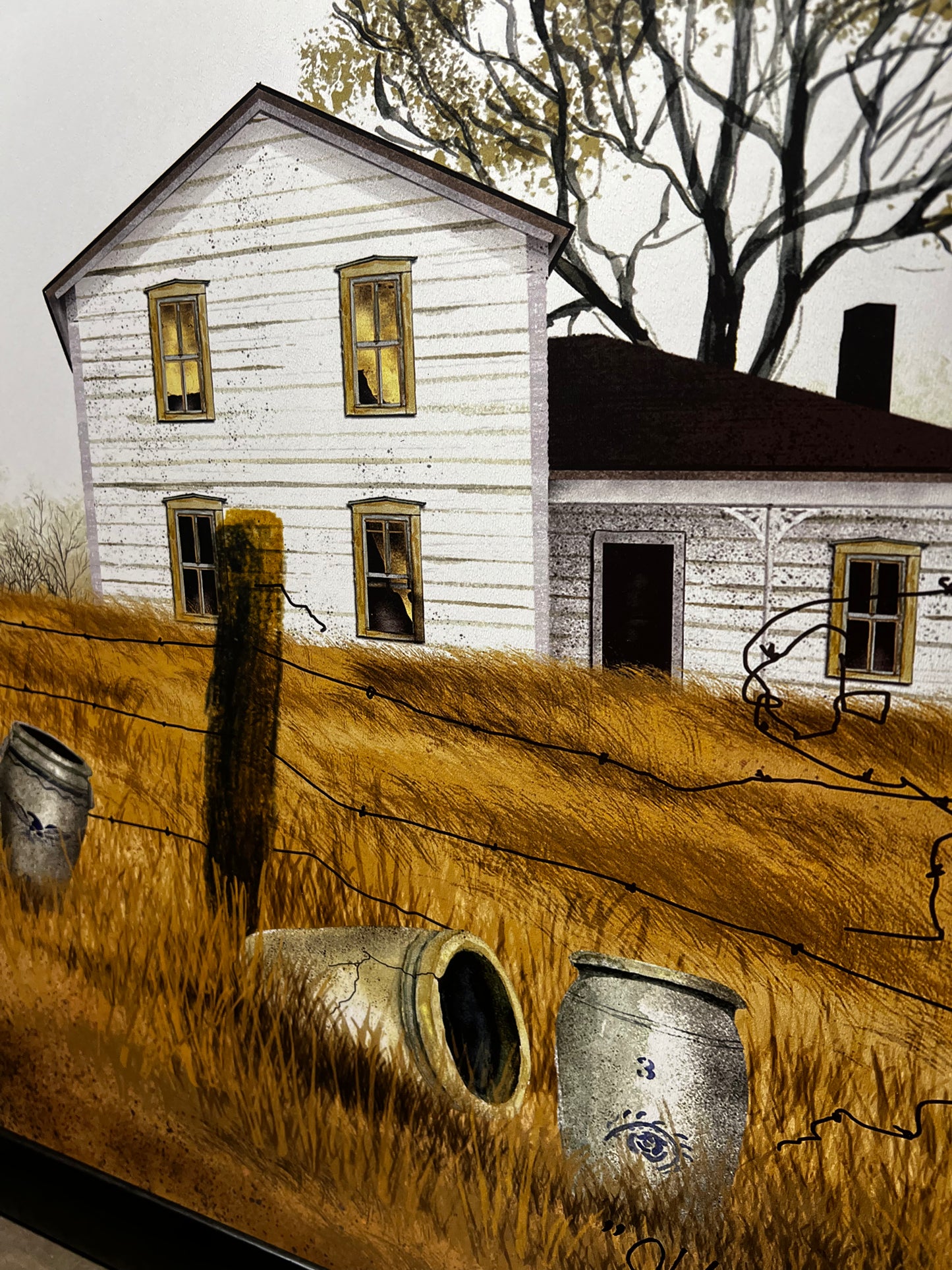 Framed Art, OLD CROCKS