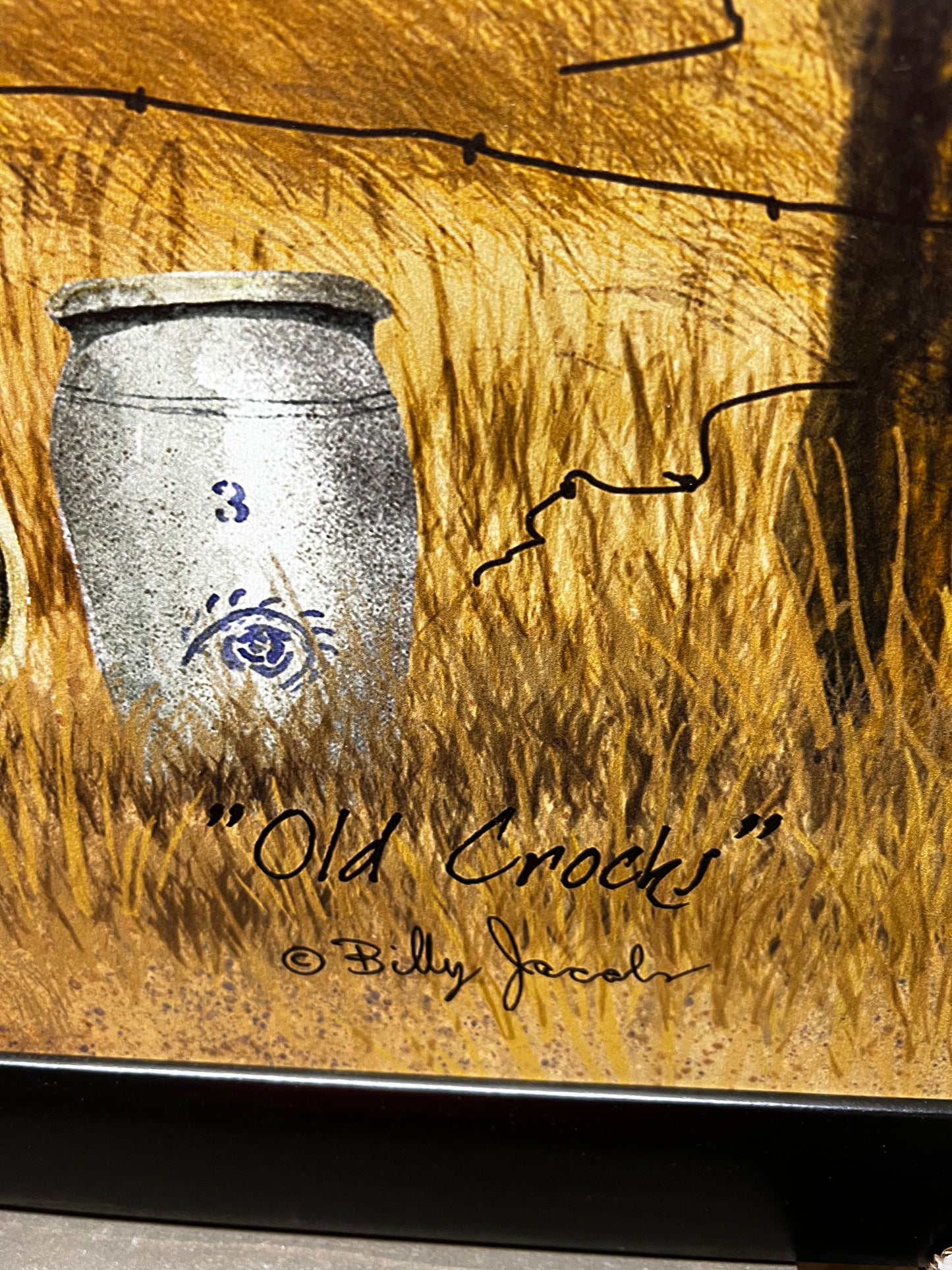 Framed Art, OLD CROCKS