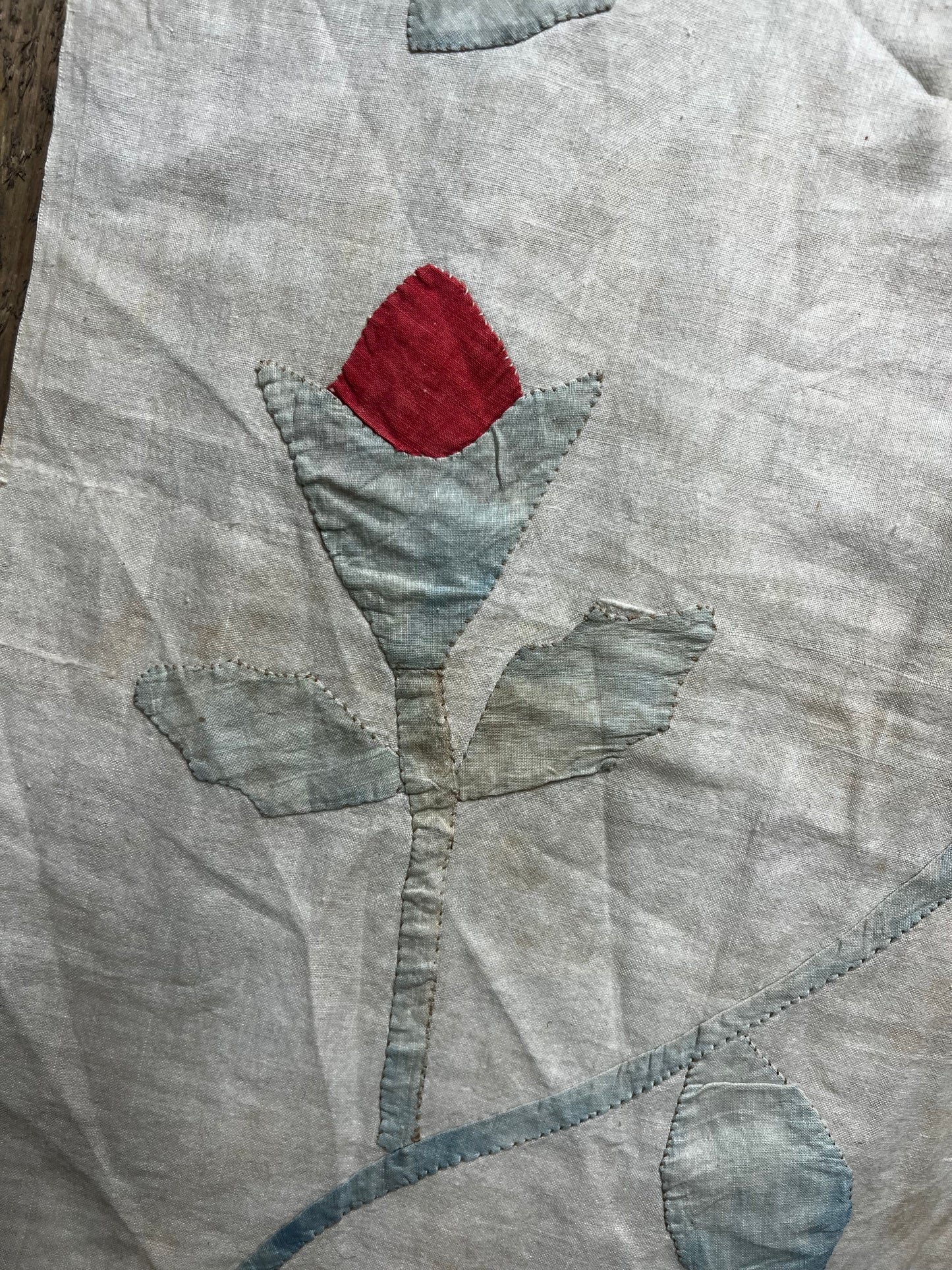 Wall Hanging, 40"x12", OLD QUILT SIDE PANEL