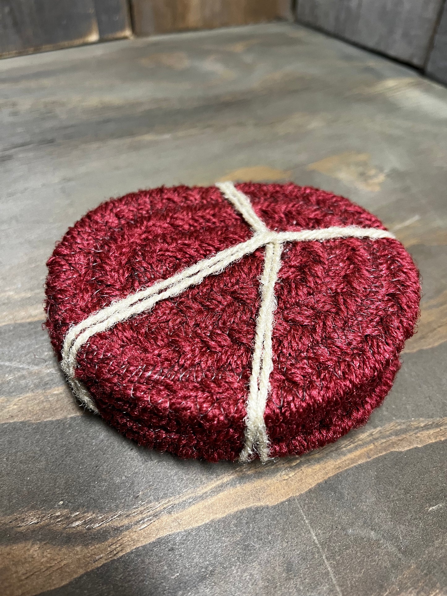 Coaster, 4.5" Round, ASSORTED SET/4