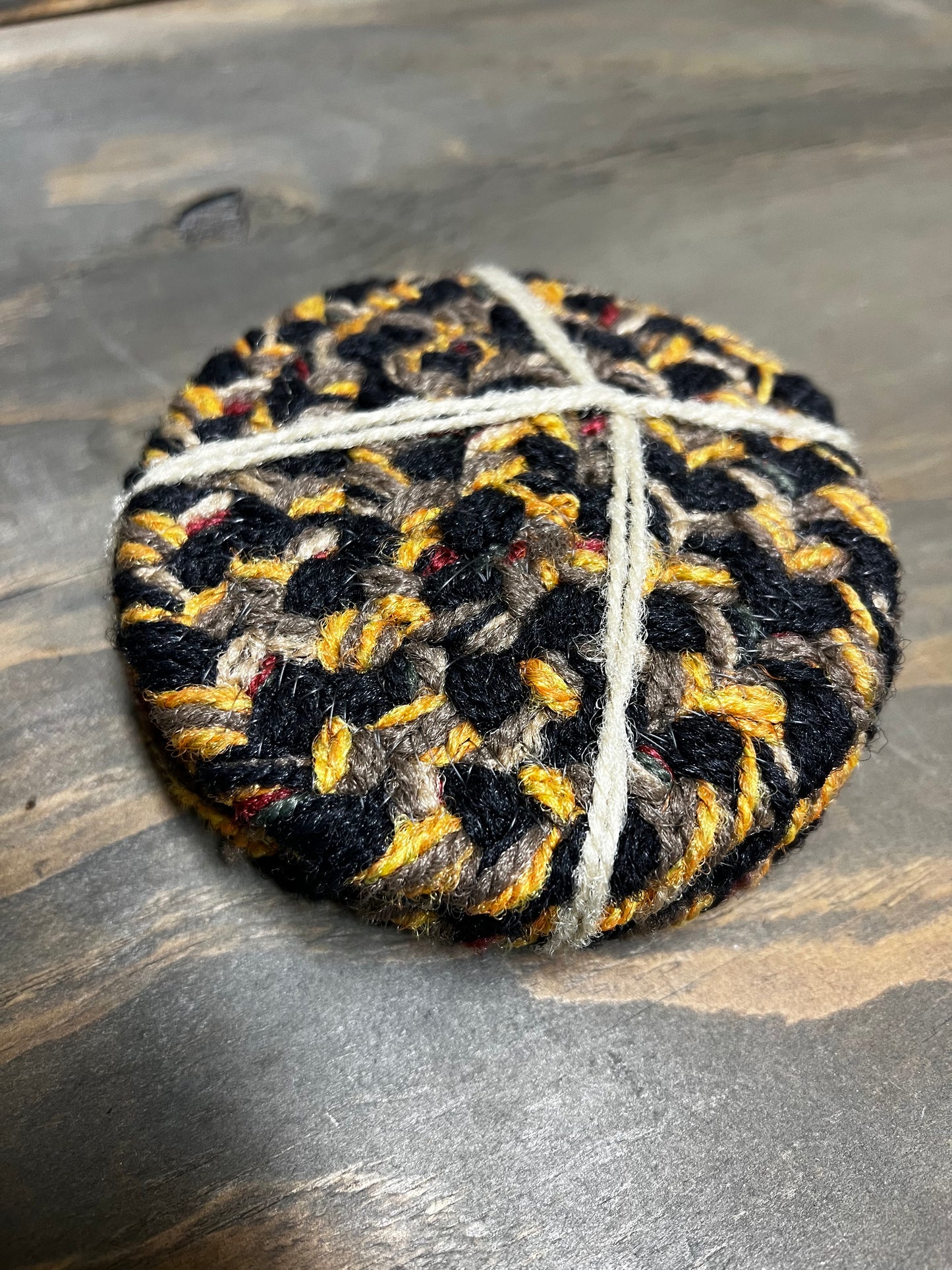 Coaster, 4.5" Round, ASSORTED SET/4