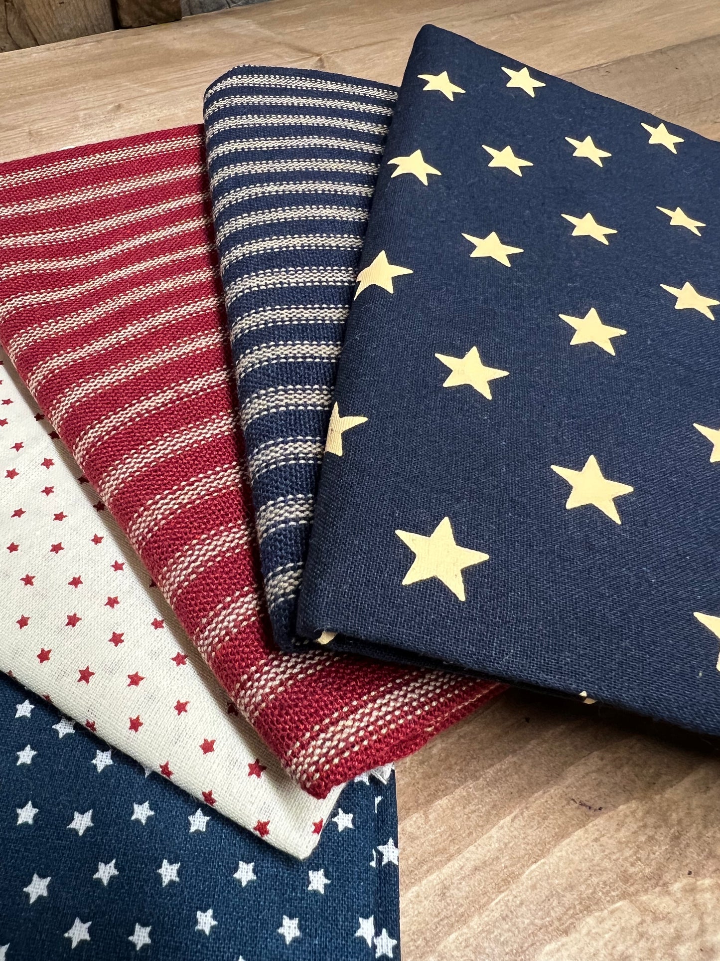 BUNDLE, Homespun Fabric, Assorted