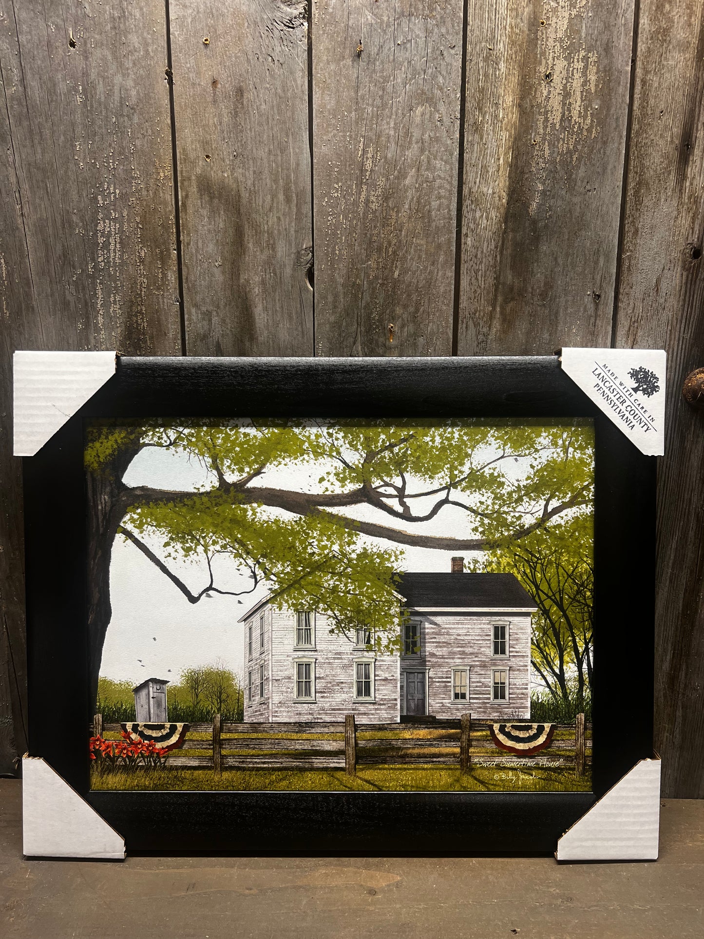Framed Art, 12x16, SWEET SUMMERTIME HOUSE