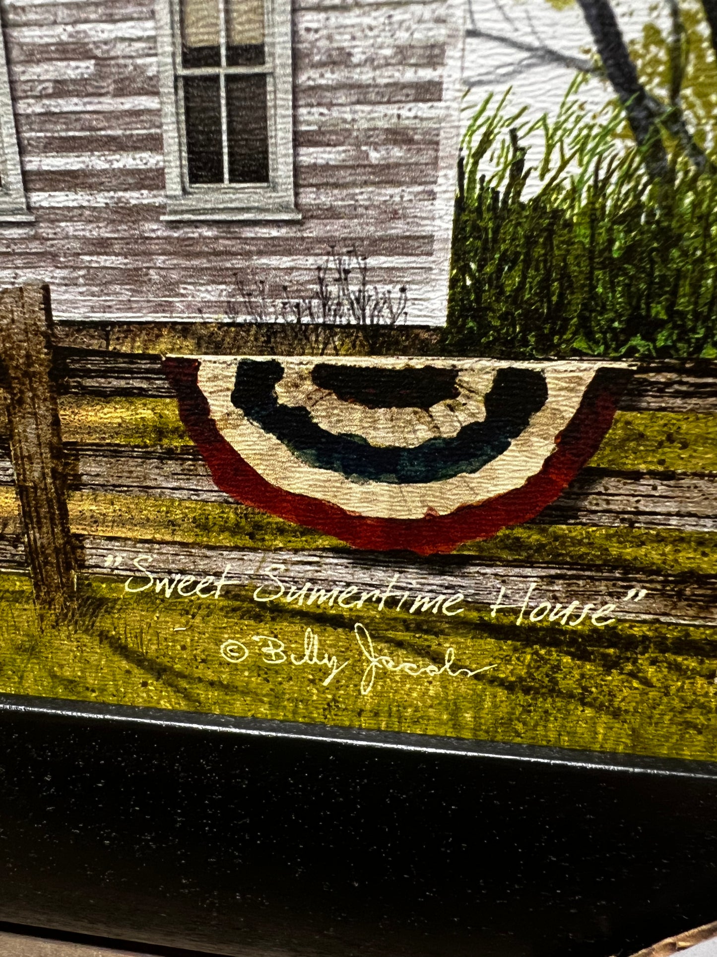 Framed Art, 12x16, SWEET SUMMERTIME HOUSE
