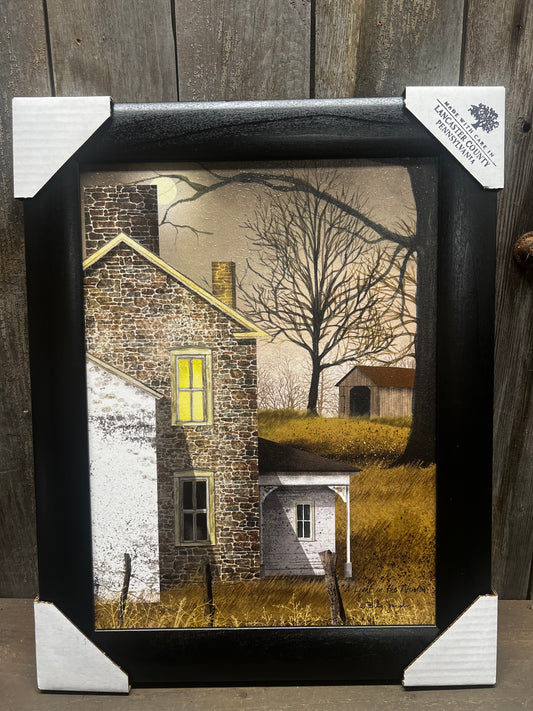 Framed Art, 12x18, A LIGHT IN THE WINDOW