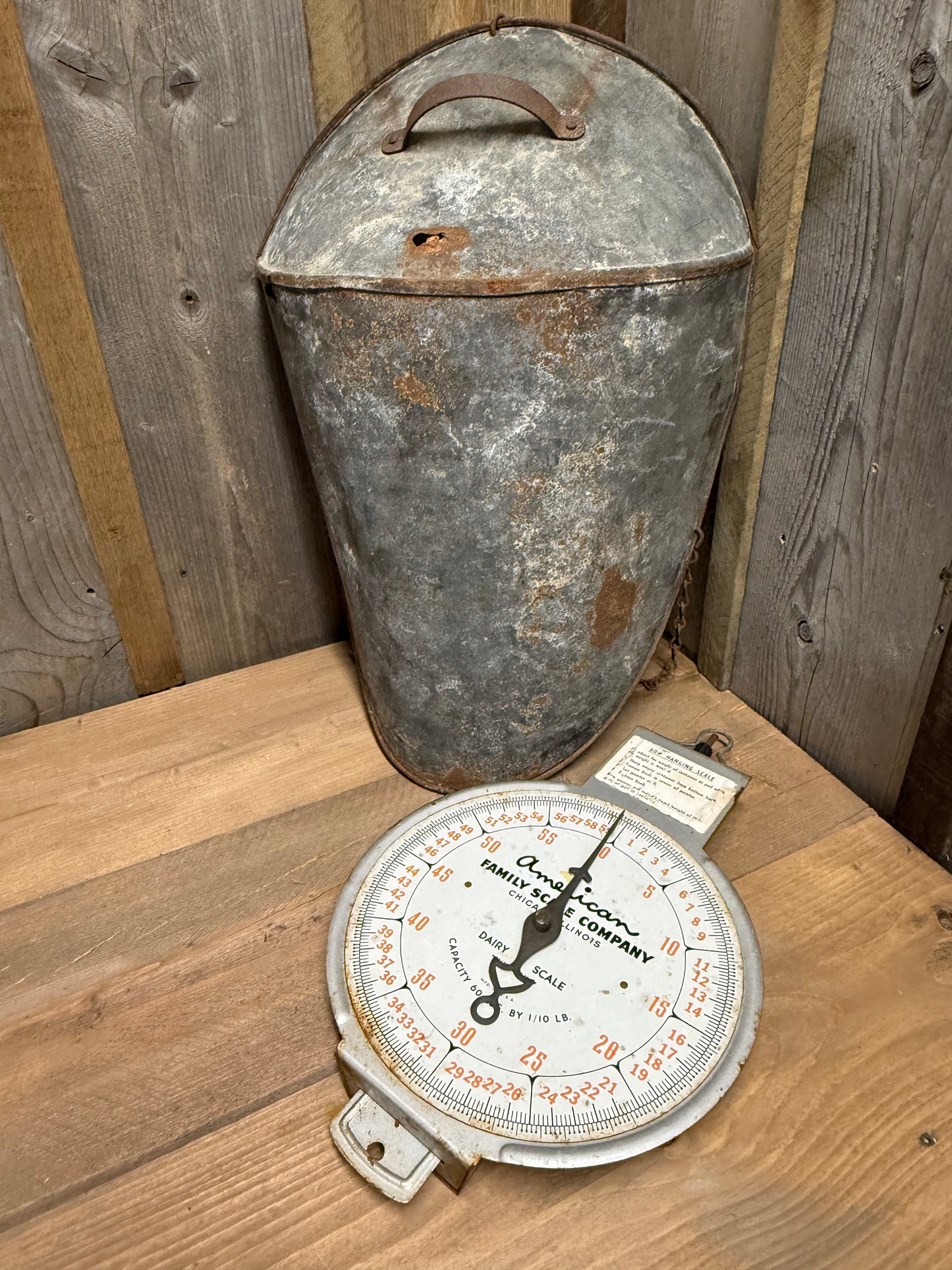 DAIRY SCALE, AMERICAN FAMILY, Vintage