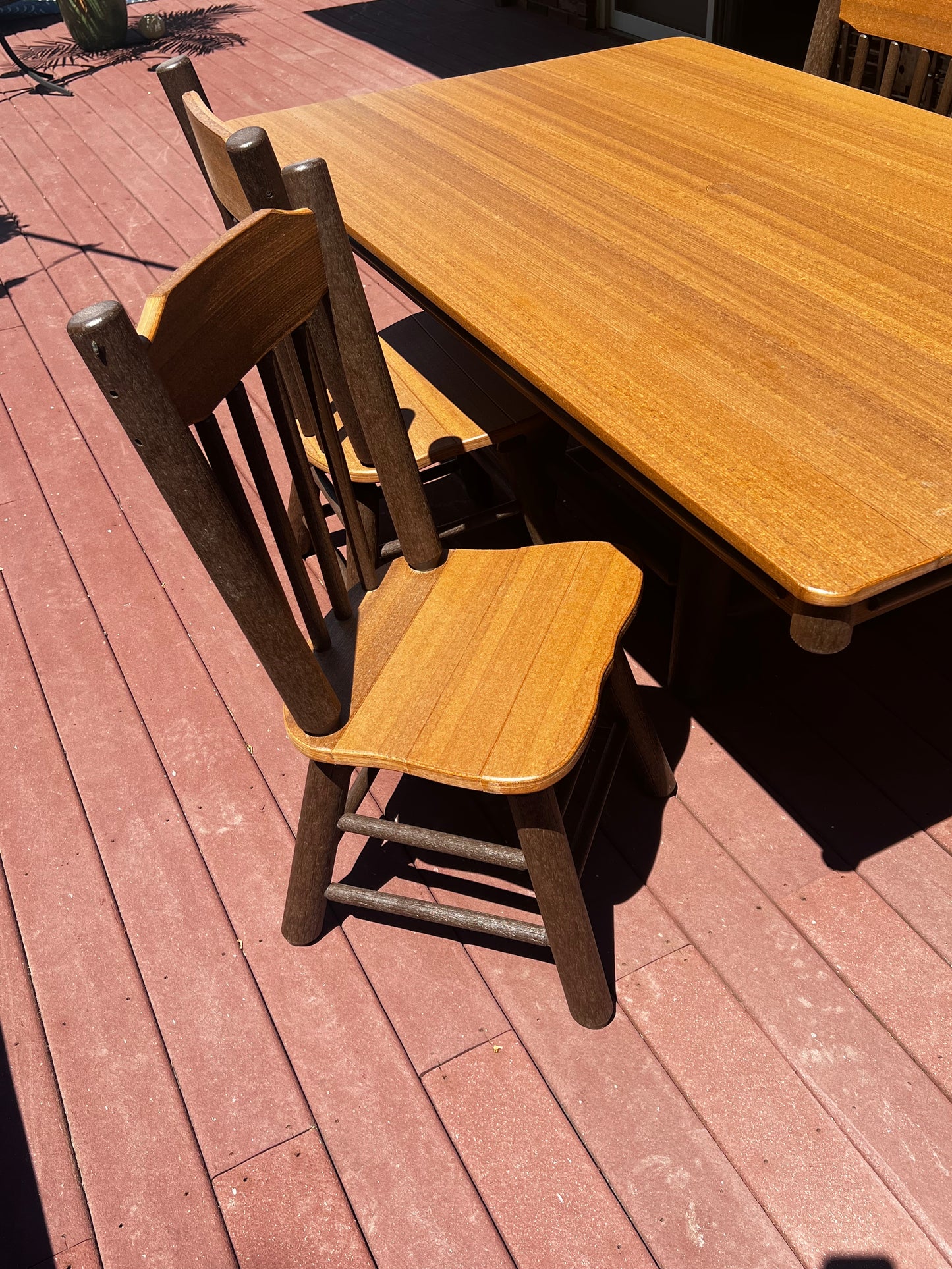 Poly-Log Rustic Hickory Furniture, CHAIR, BARSTOOLS, BENCHES
