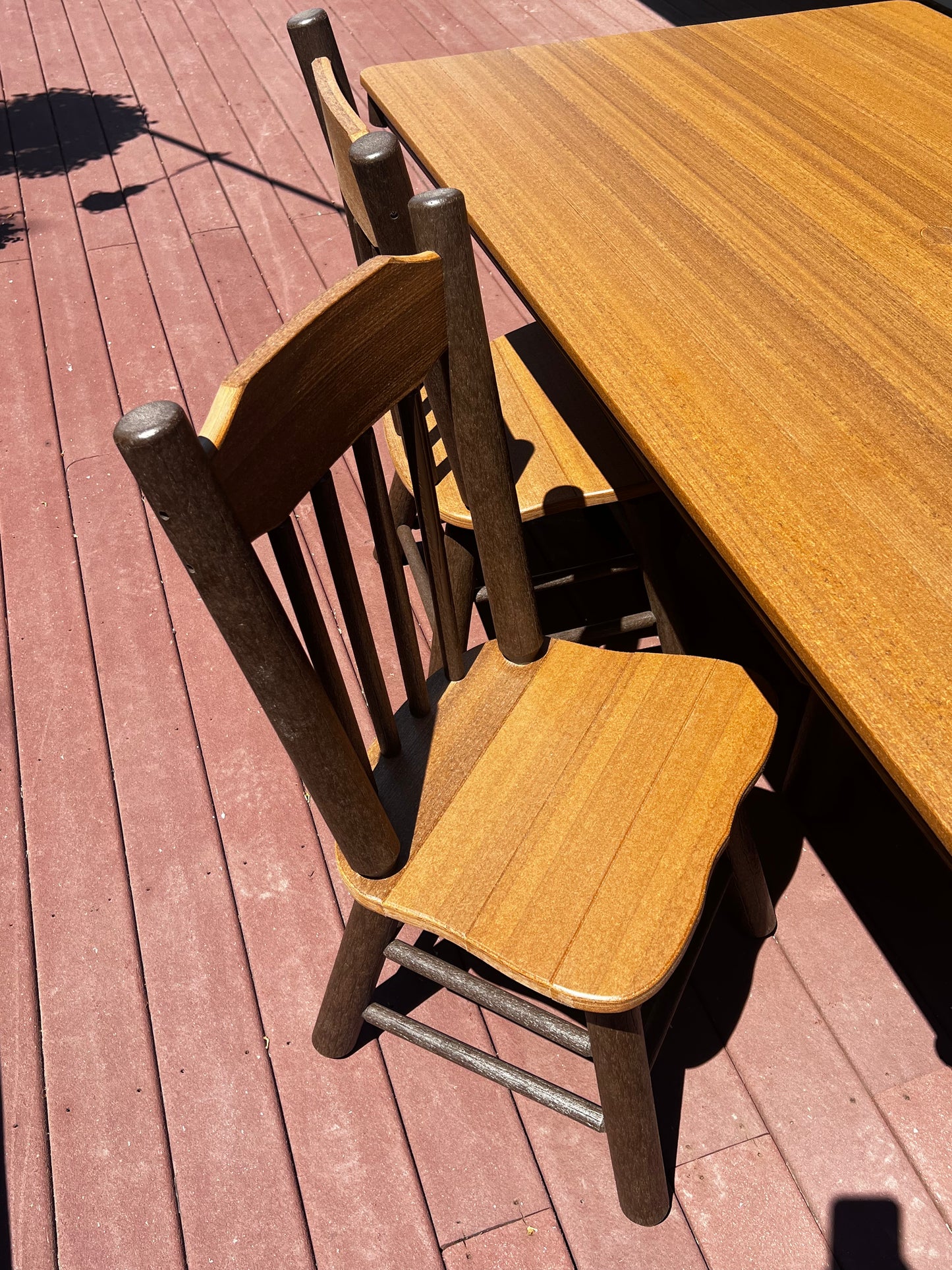 Poly-Log Rustic Hickory Furniture, CHAIR, BARSTOOLS, BENCHES