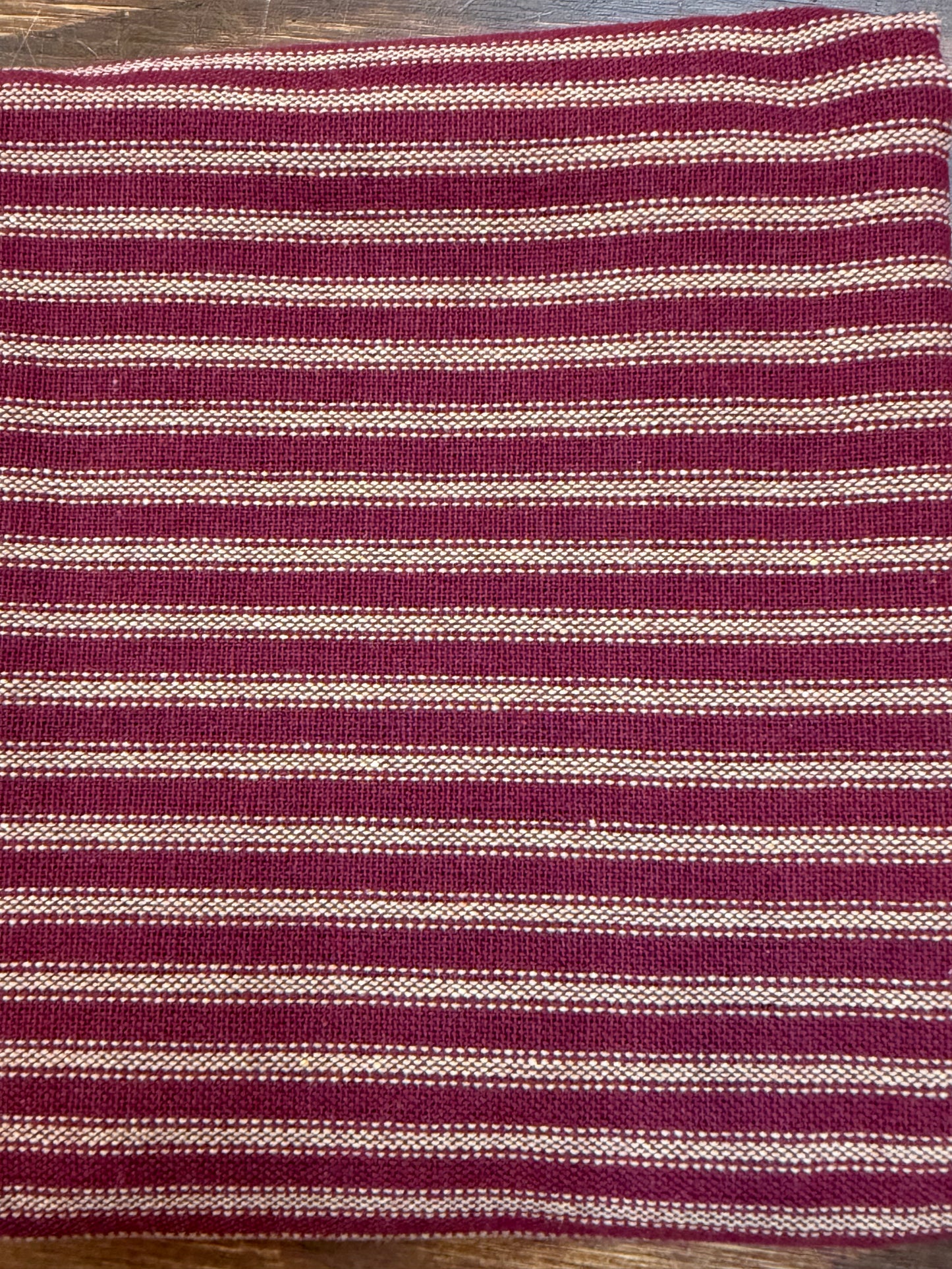Fabric, Homespun, TICKING