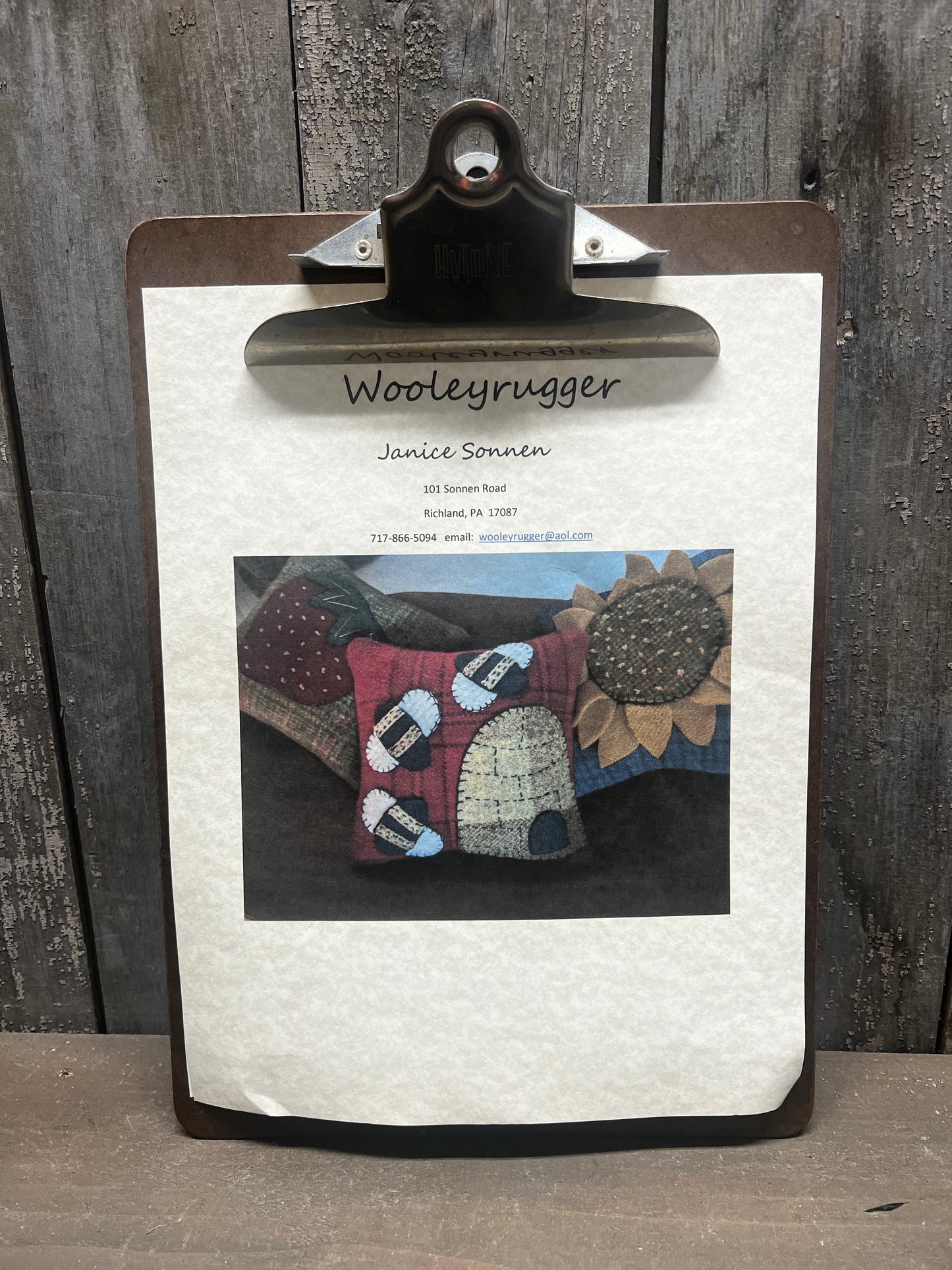 Applique Kit, BEES, BERRIES & BLOOMS