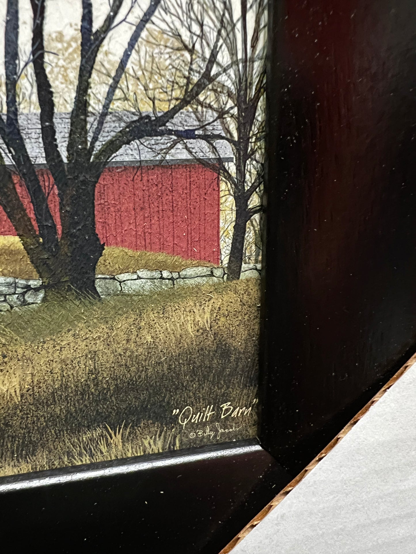 Framed Art, 8x10, QUILT BARN