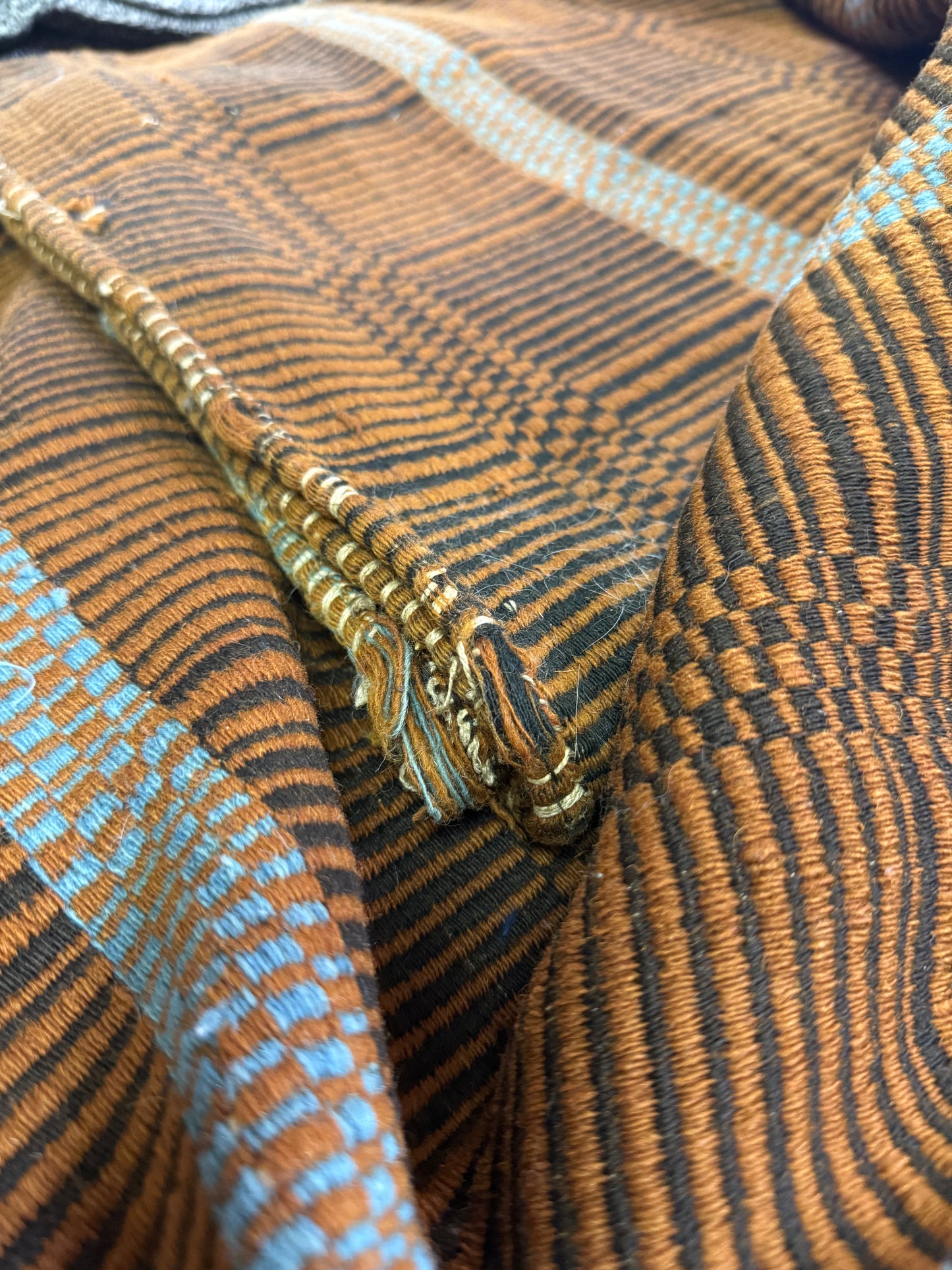 Coverlet, FHW, LOG CABIN