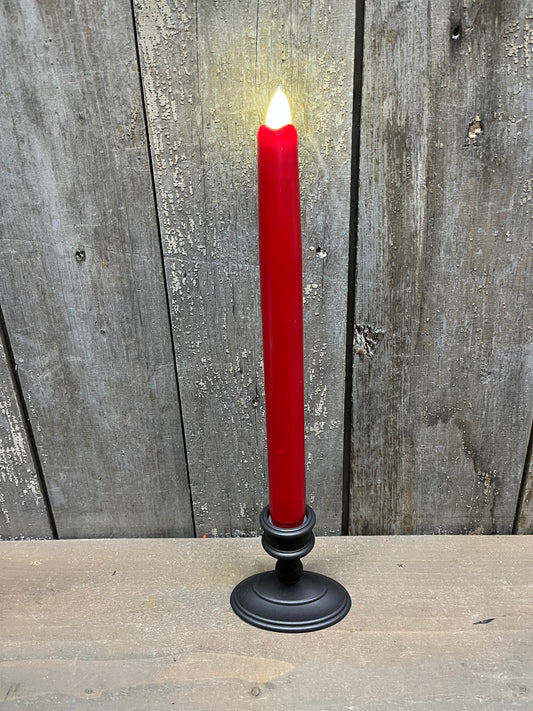 Taper Candle, Serene, 9” RED