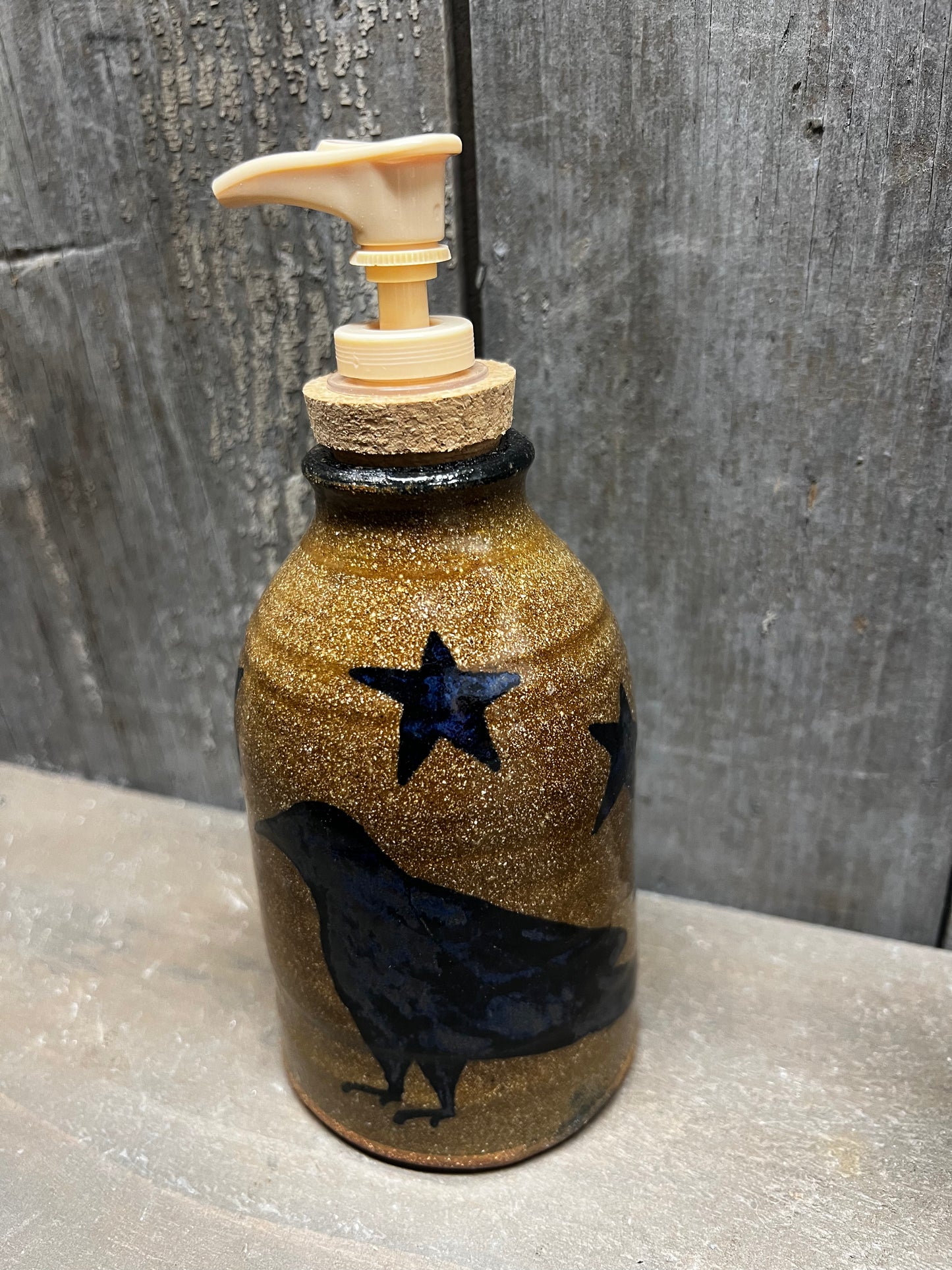 Soap Dispenser, CROW & STARS