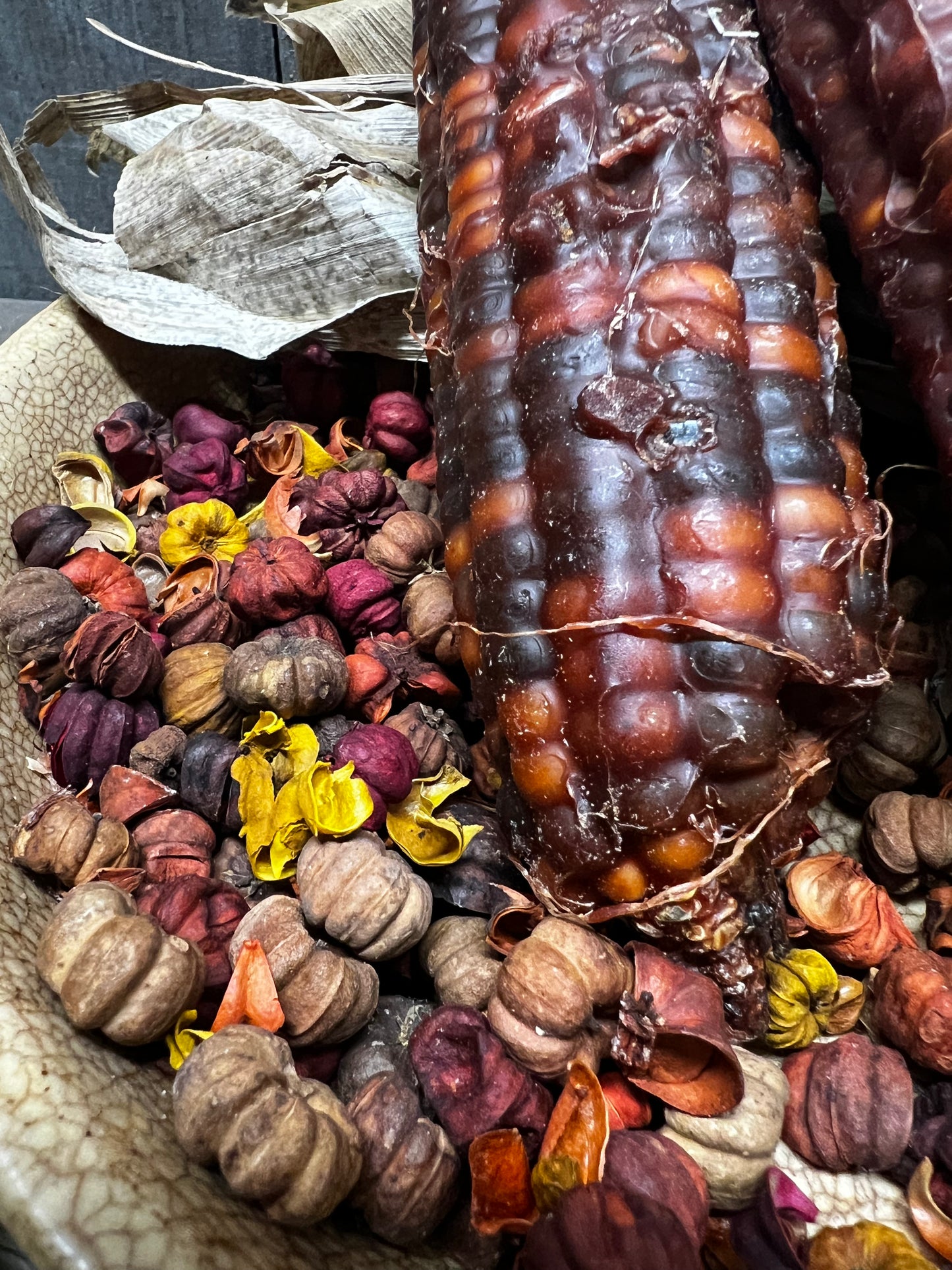 Bowl Filler, 2 Pack, WAXED FIELD CORN