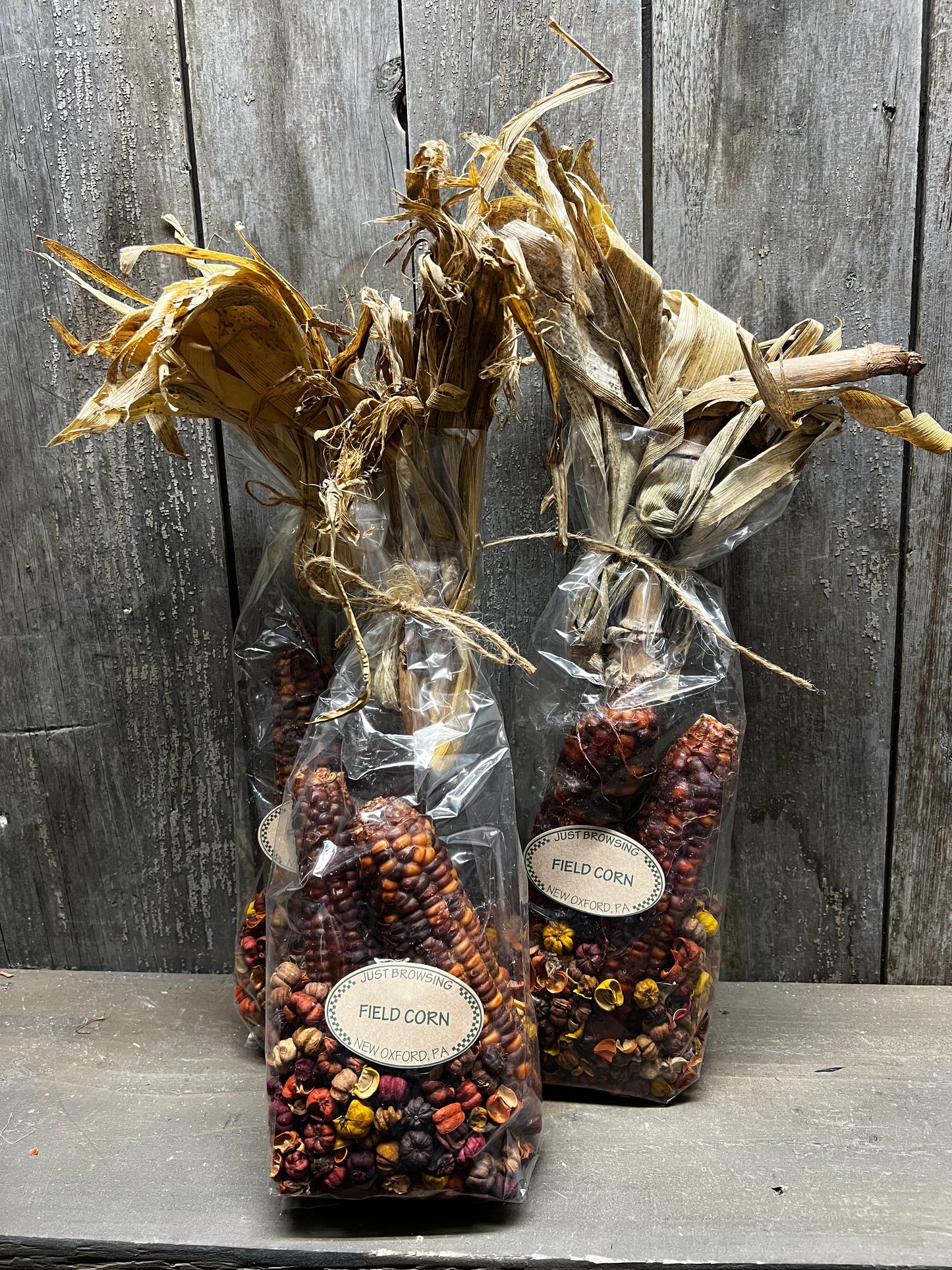 Bowl Filler, 2 Pack, WAXED FIELD CORN