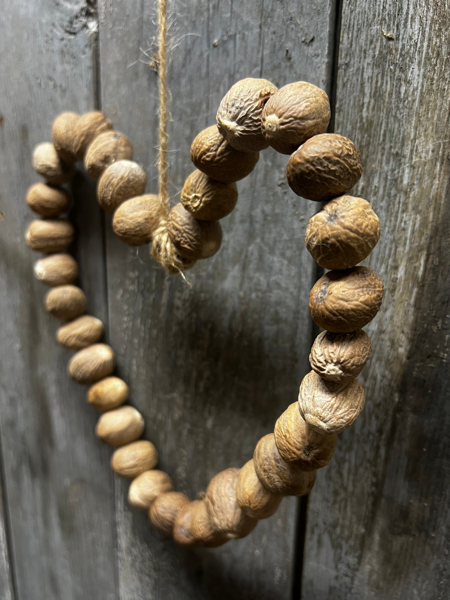 Heart Hanger, WHOLE NUTMEGS
