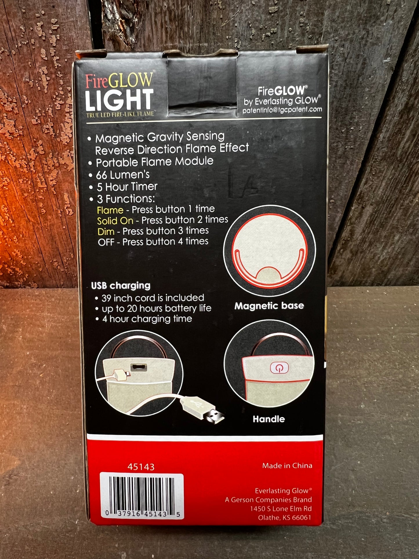 Flame Lantern, LED, FIREGLOW MULTI FUNCTION