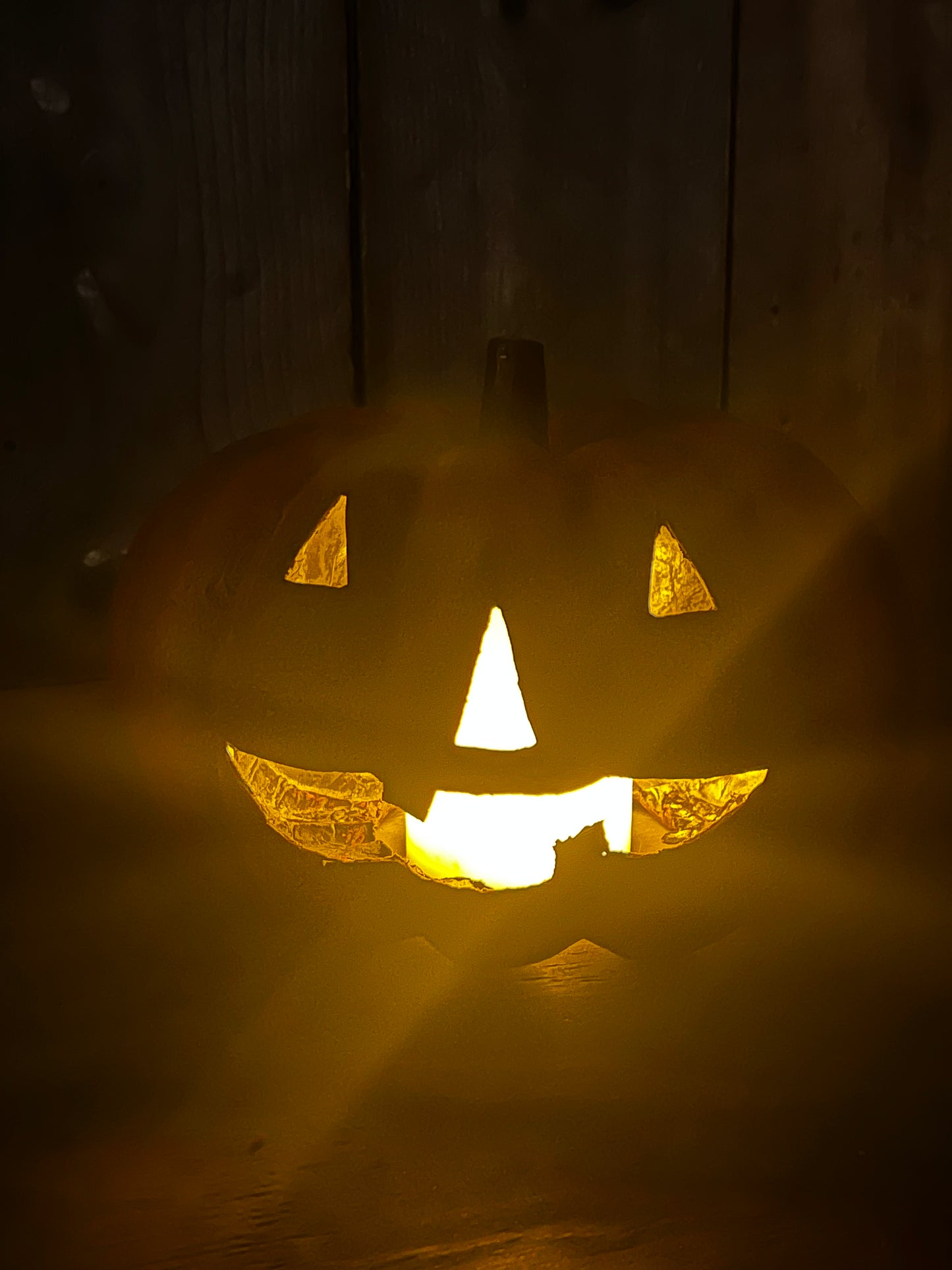 Pumpkin, Paper Mache, SMILIN' SAM