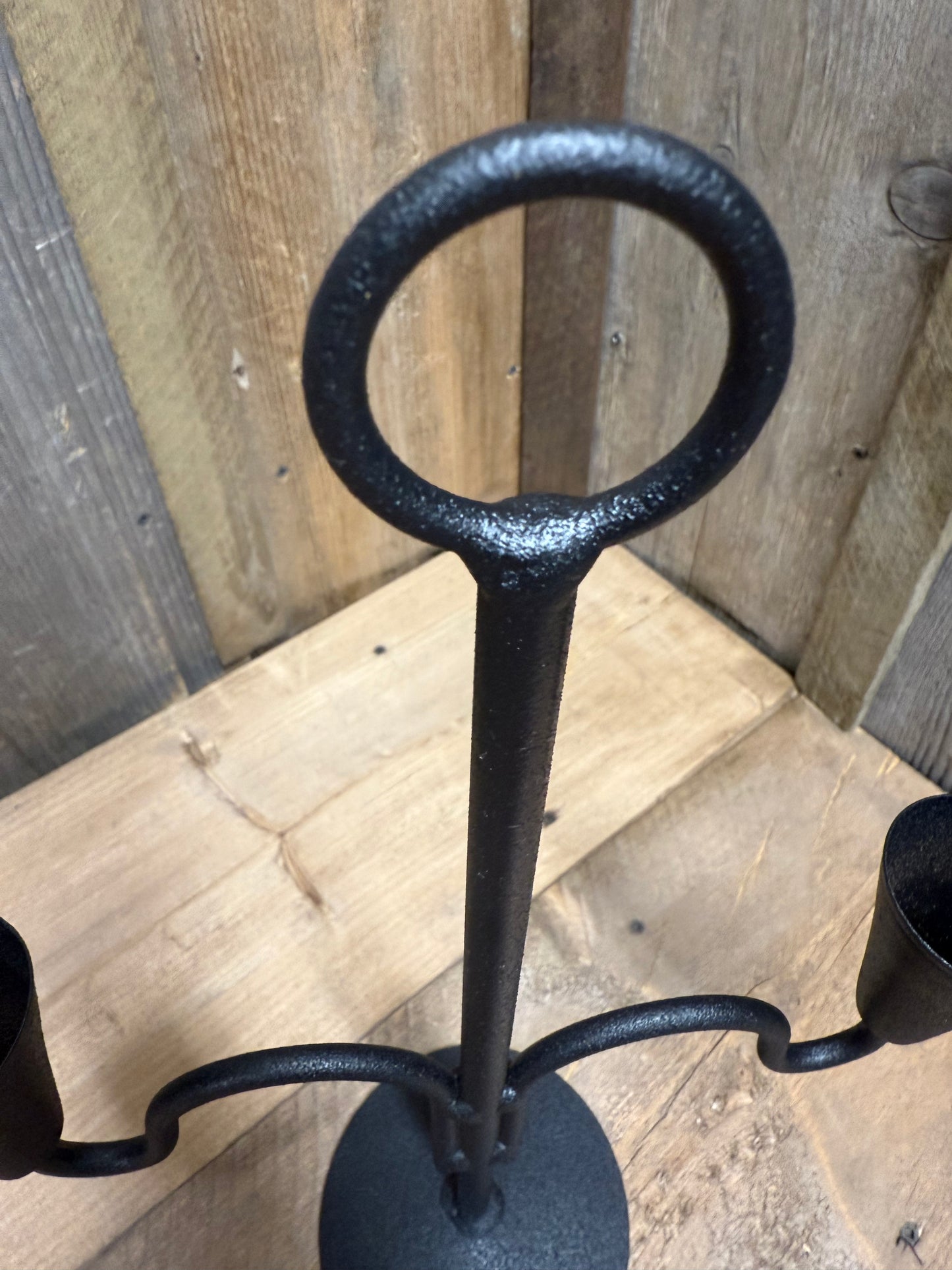 CANDLE HOLDERS, 2 Styles, Touched Up
