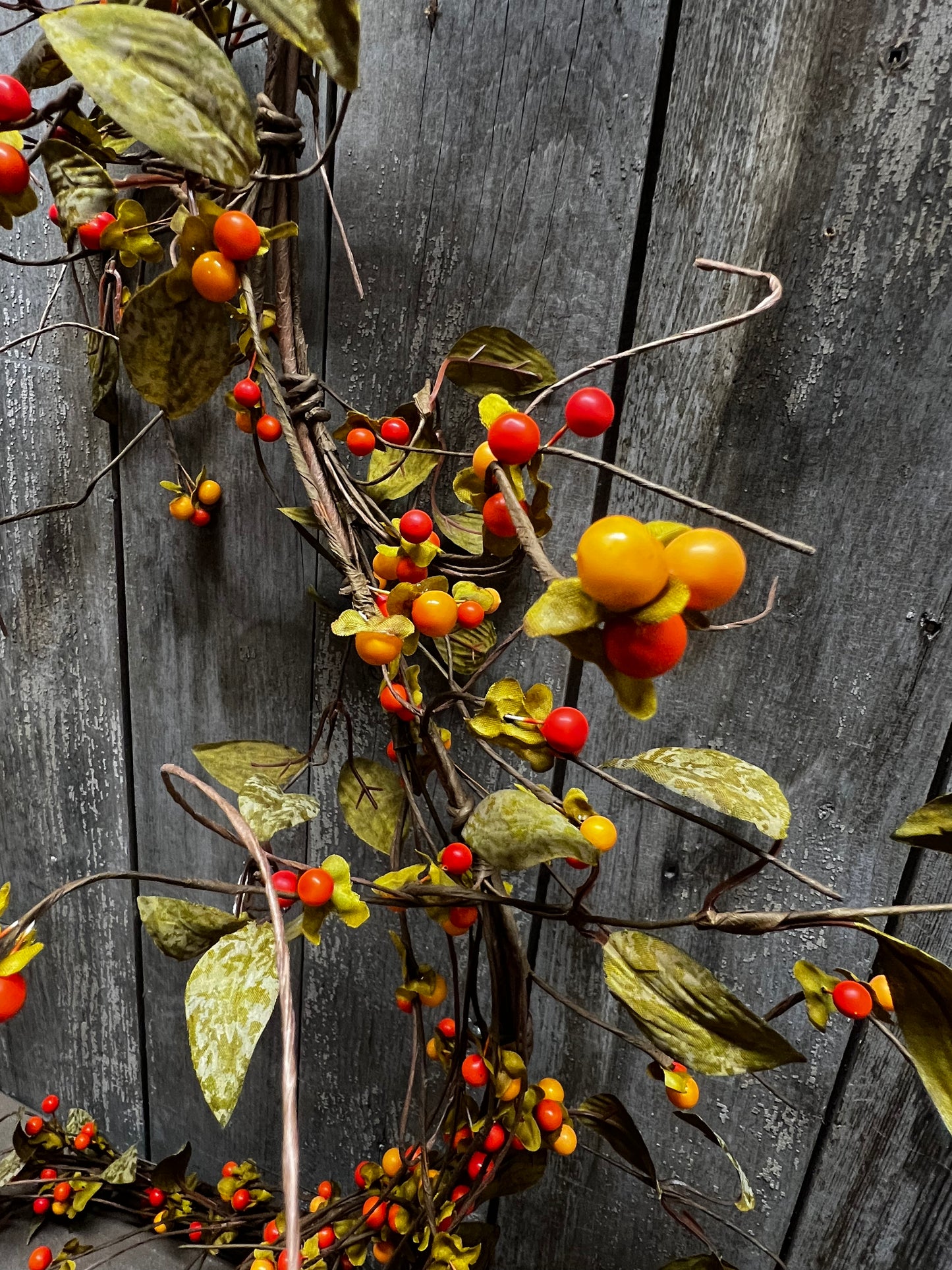 Garland, 5', BITTERSWEET & LEAVES