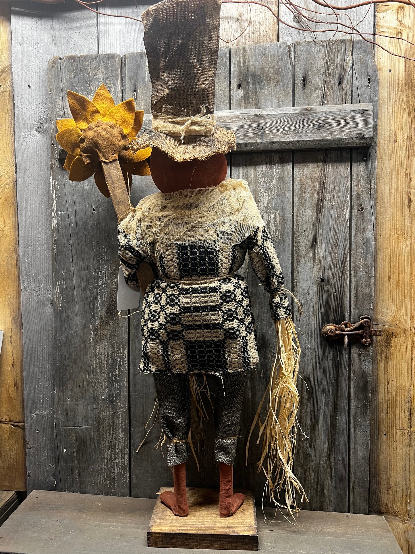 Pumpkin Man, 36", SCARECROW & SUNFLOWER