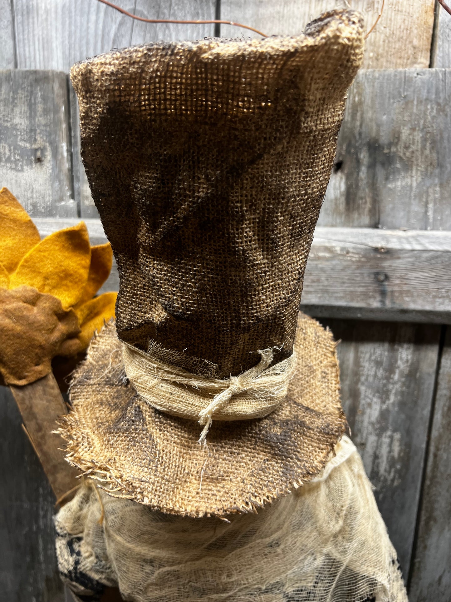 Pumpkin Man, 36", SCARECROW & SUNFLOWER