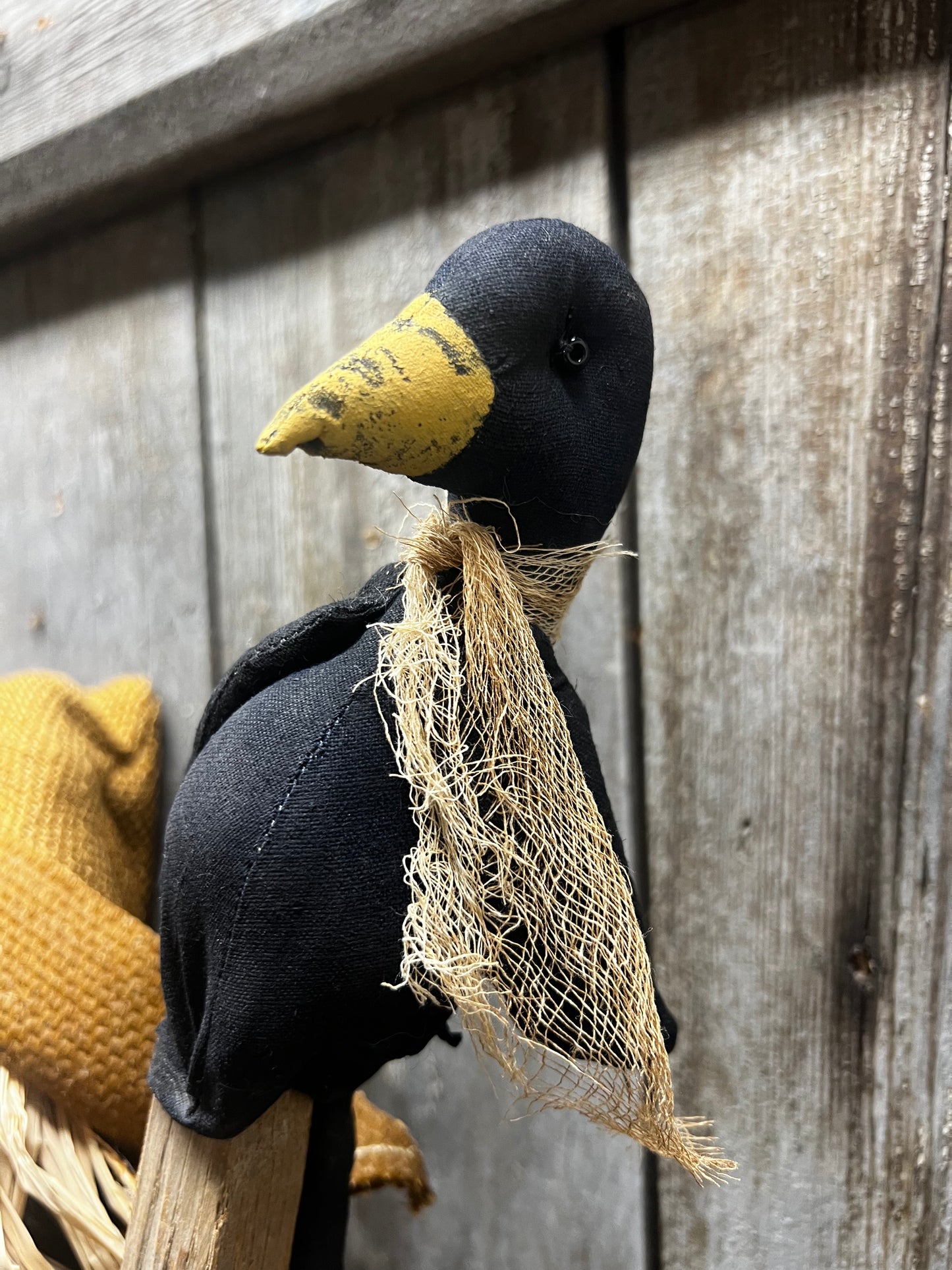 Pumpkin Girl, 28", SCARECROW & CROW/ BROWN DRESS