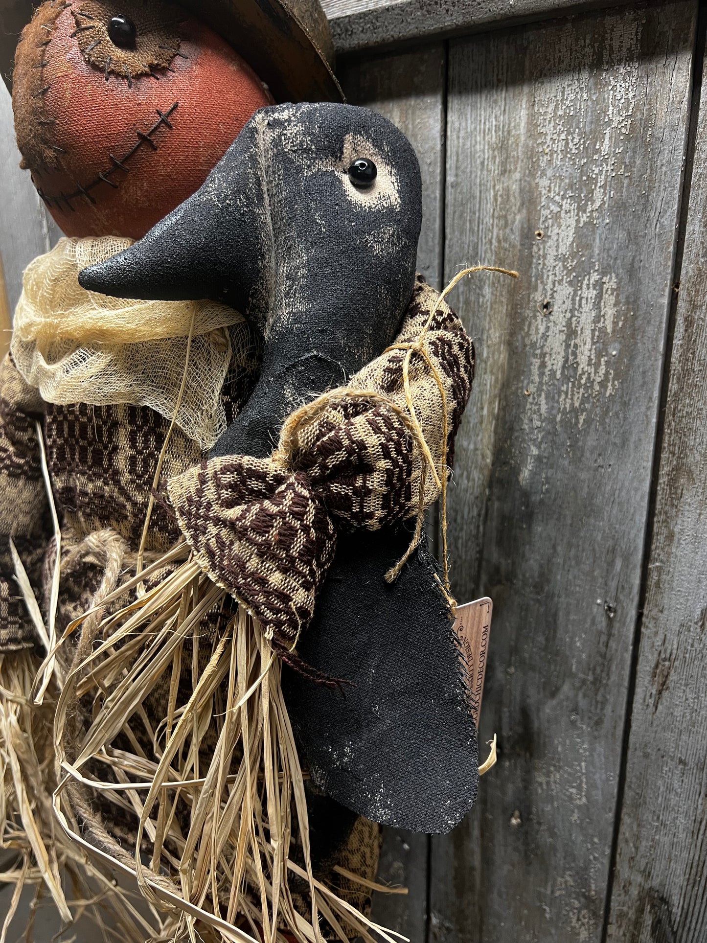 Pumpkin Man, 31", SCARECROW & CROW