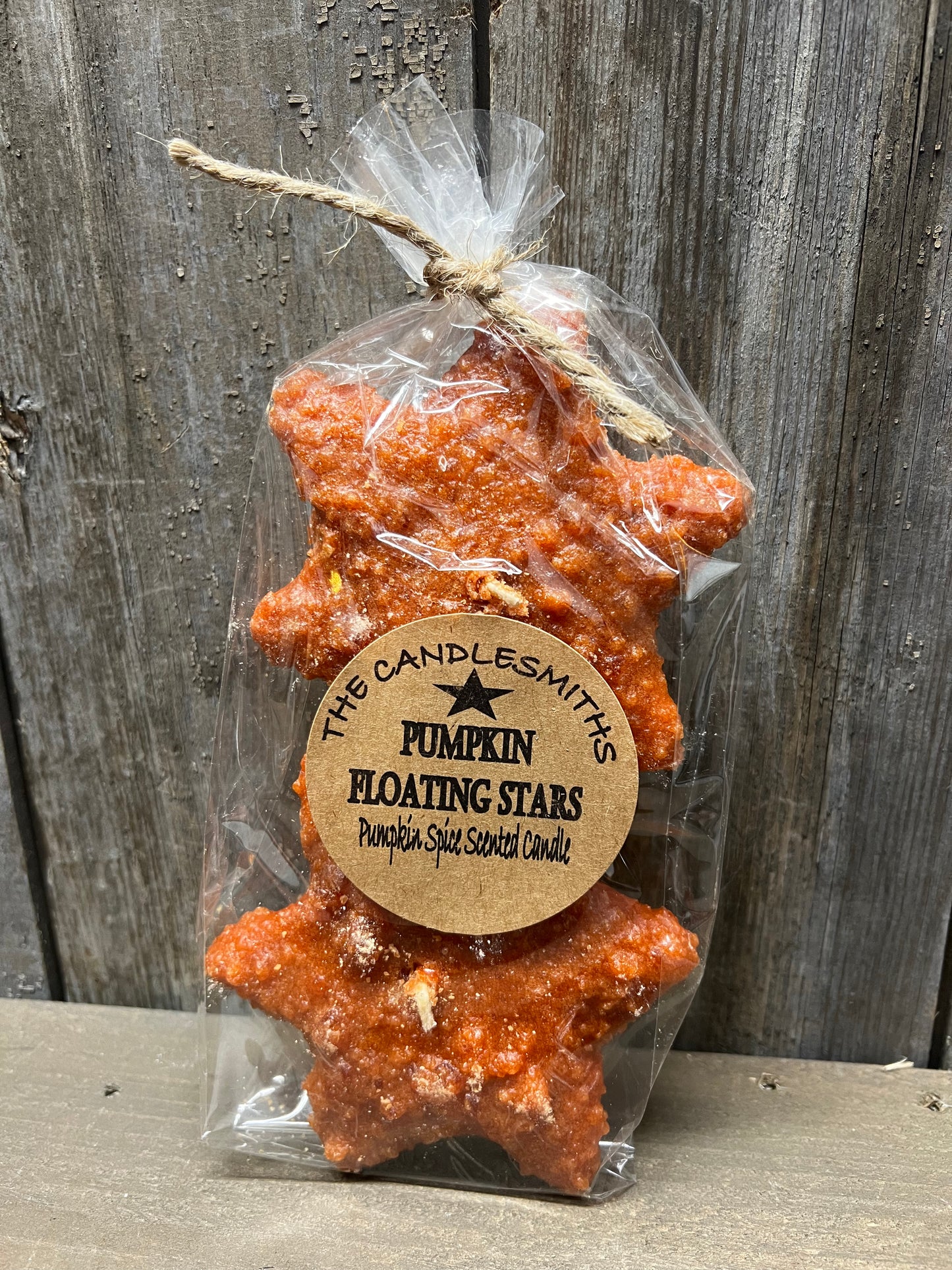 Floating Candle, Set/2, Small, PUMPKIN