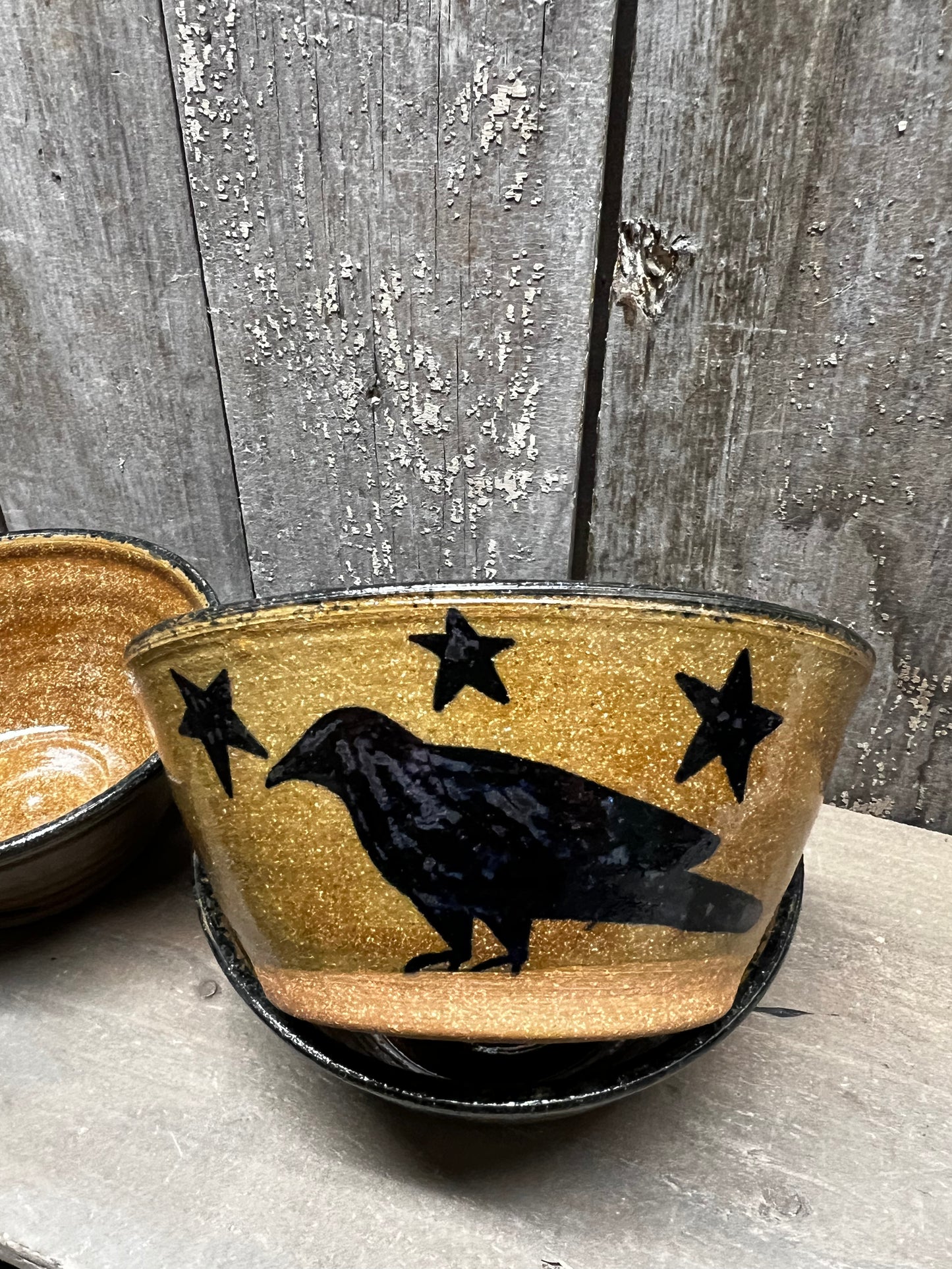 Bowl, CEREAL, BLACK CROW