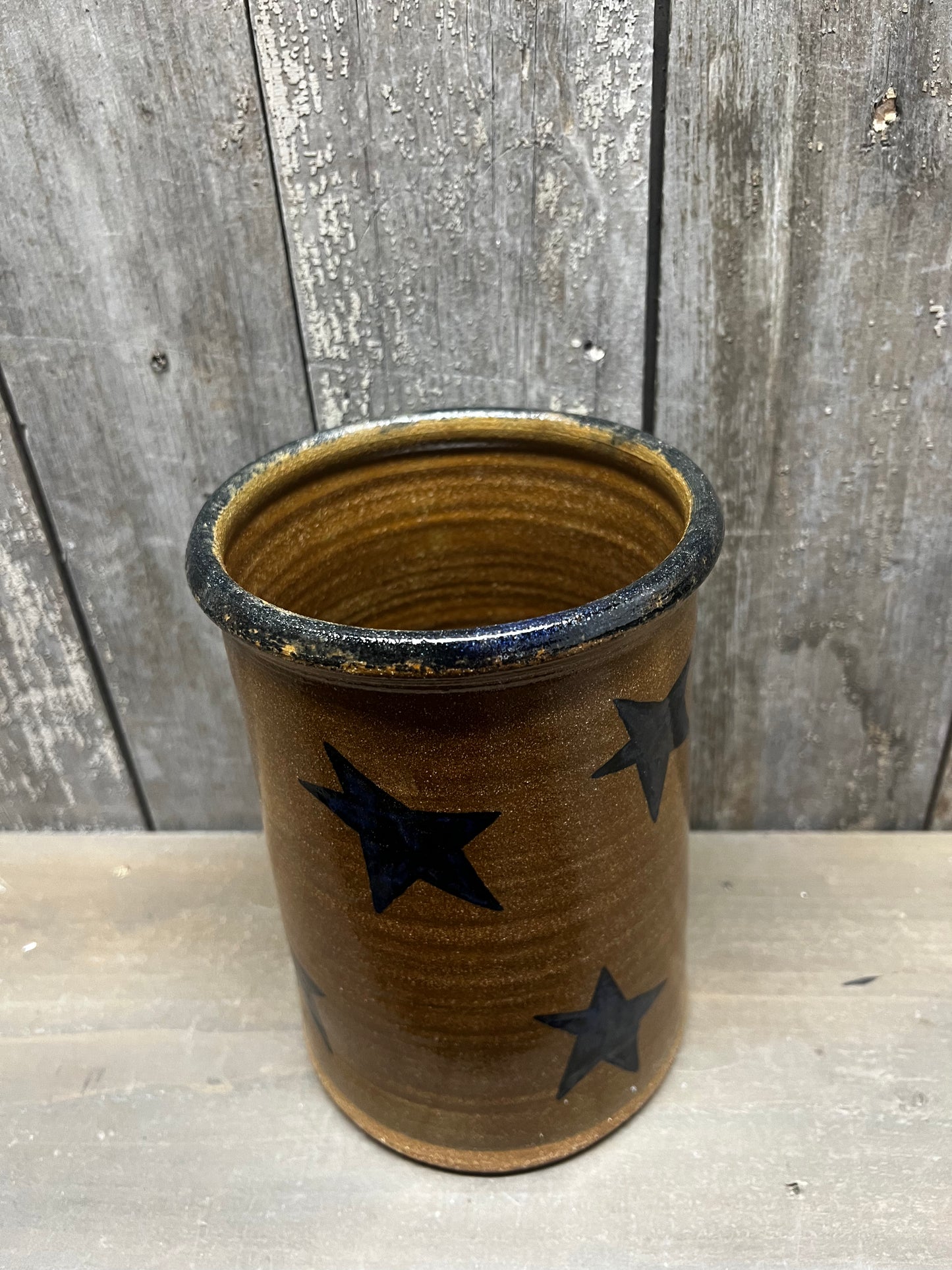 Spoon Crock, X Large, STARS