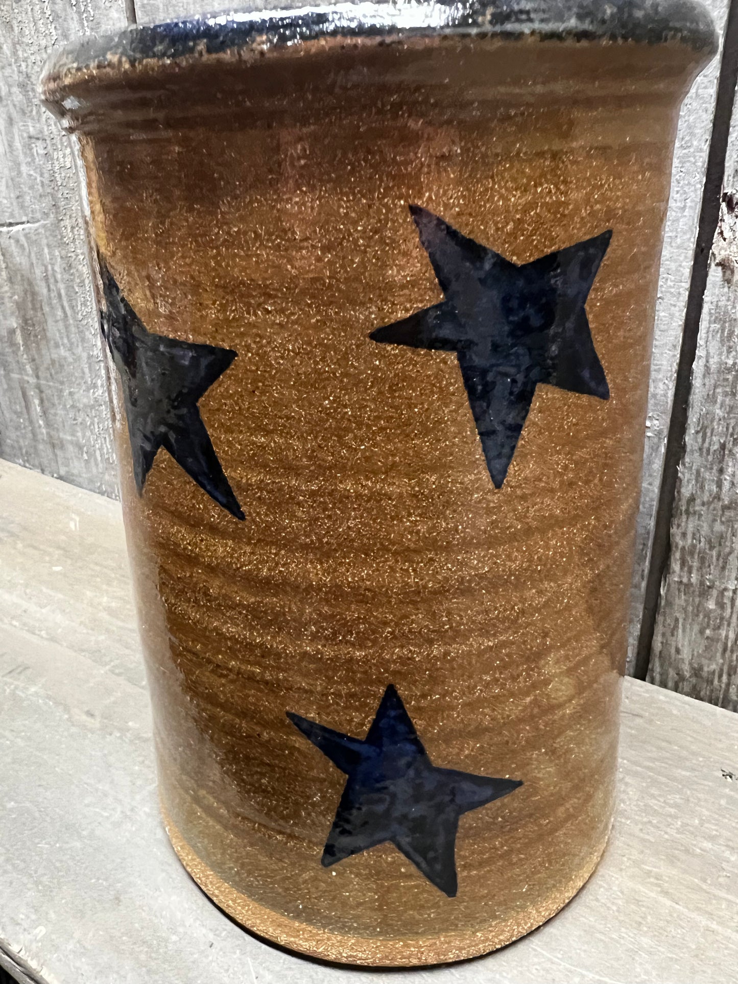 Canning Crock, X Large/Wide Mouth, STARS