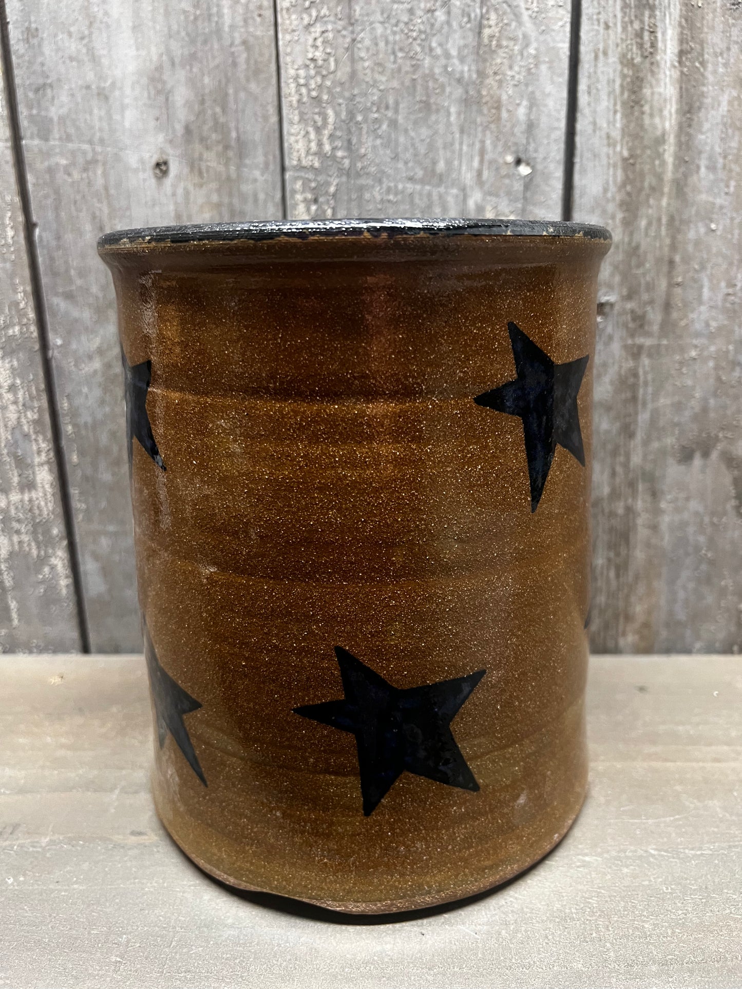 Spoon Crock, X Large, STARS