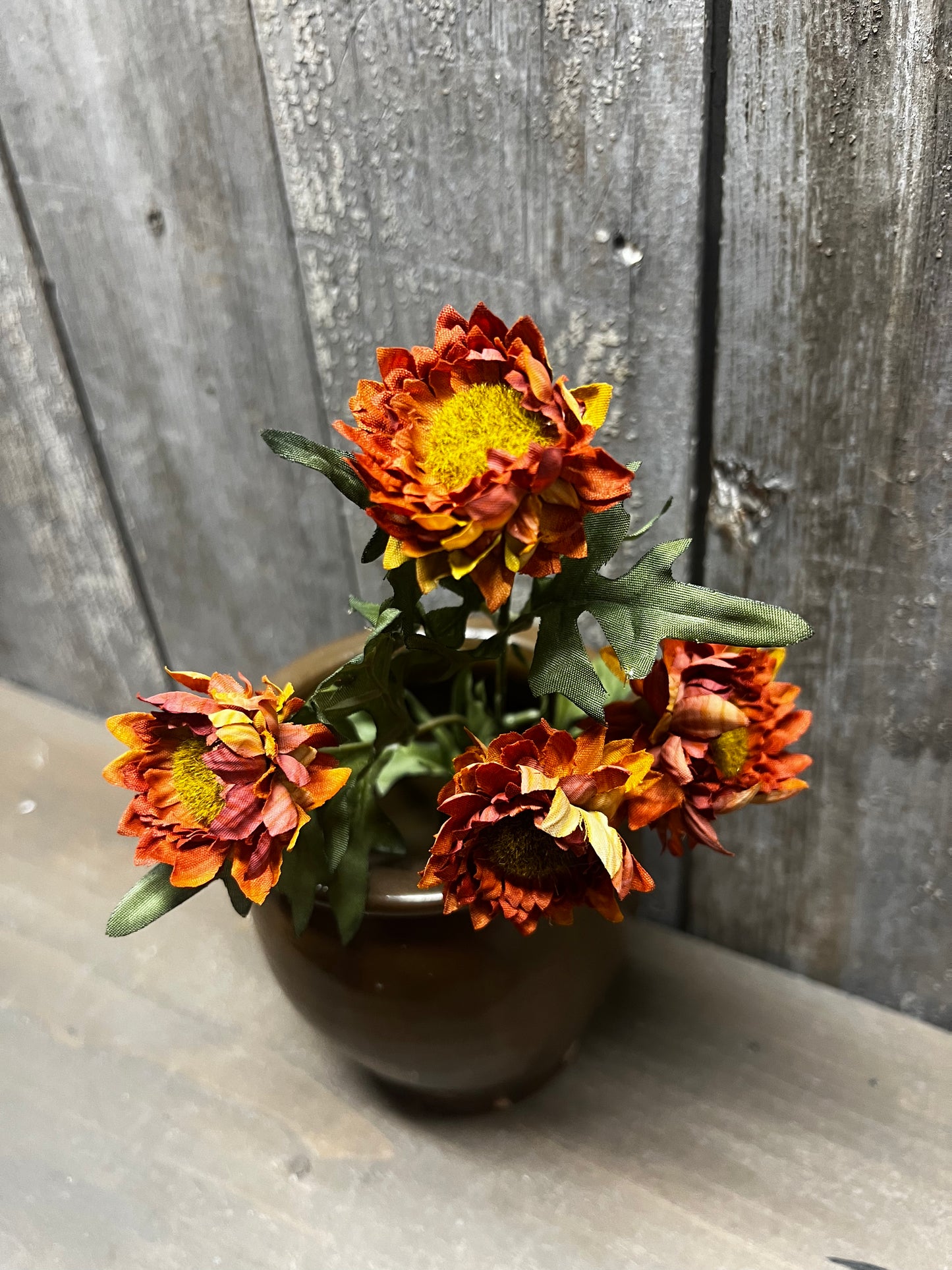 Pick, 11", Strawflower, BURNT ORANGE