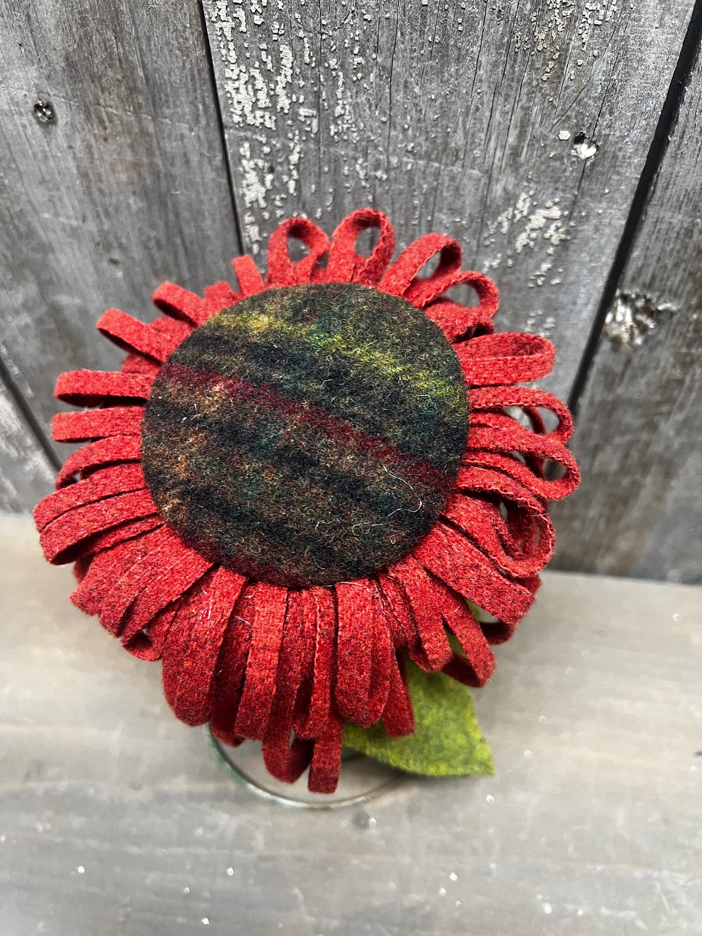 Wool Sunflower, 6" BEDSPRING