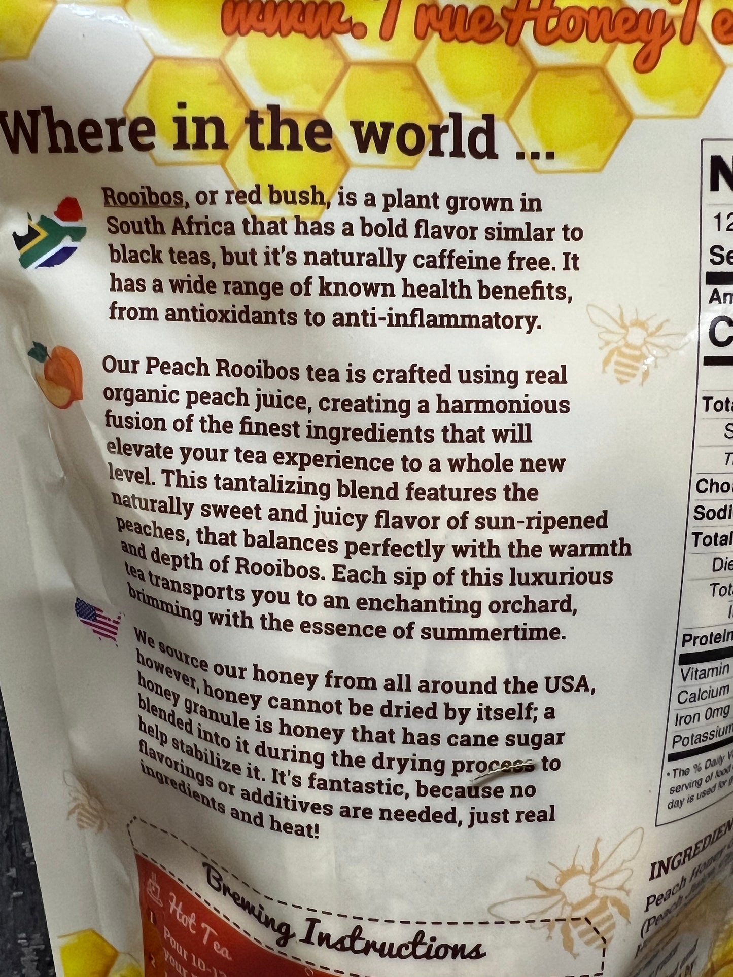 Peach Rooibos Tea