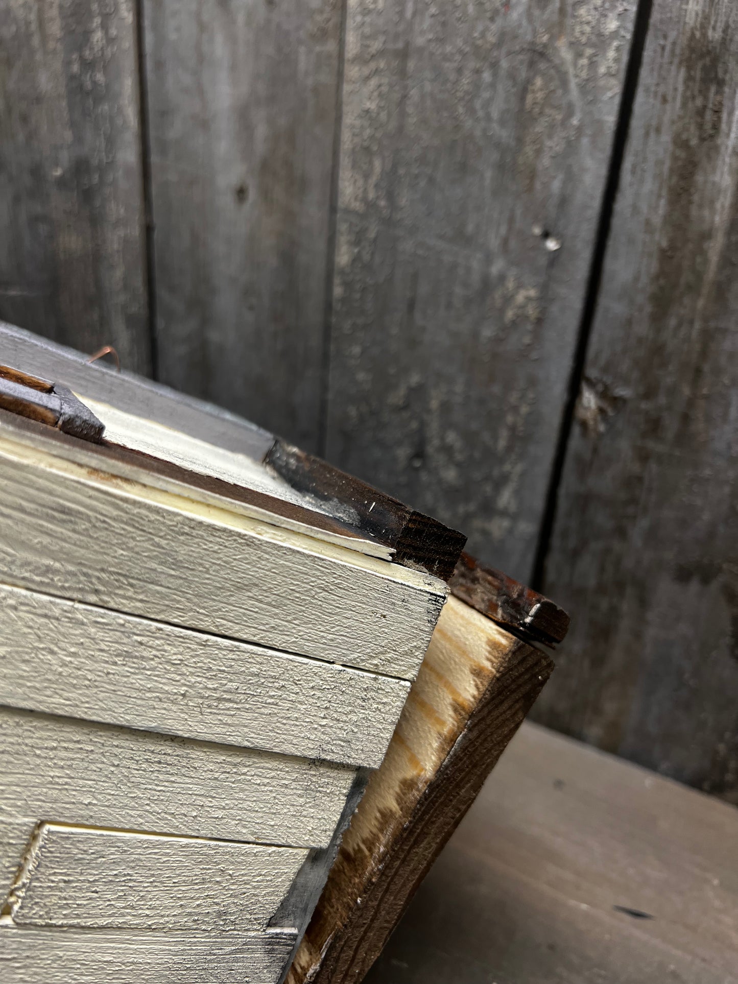 Folk Art House/Money Box, FARM FRESH PUMPKINS