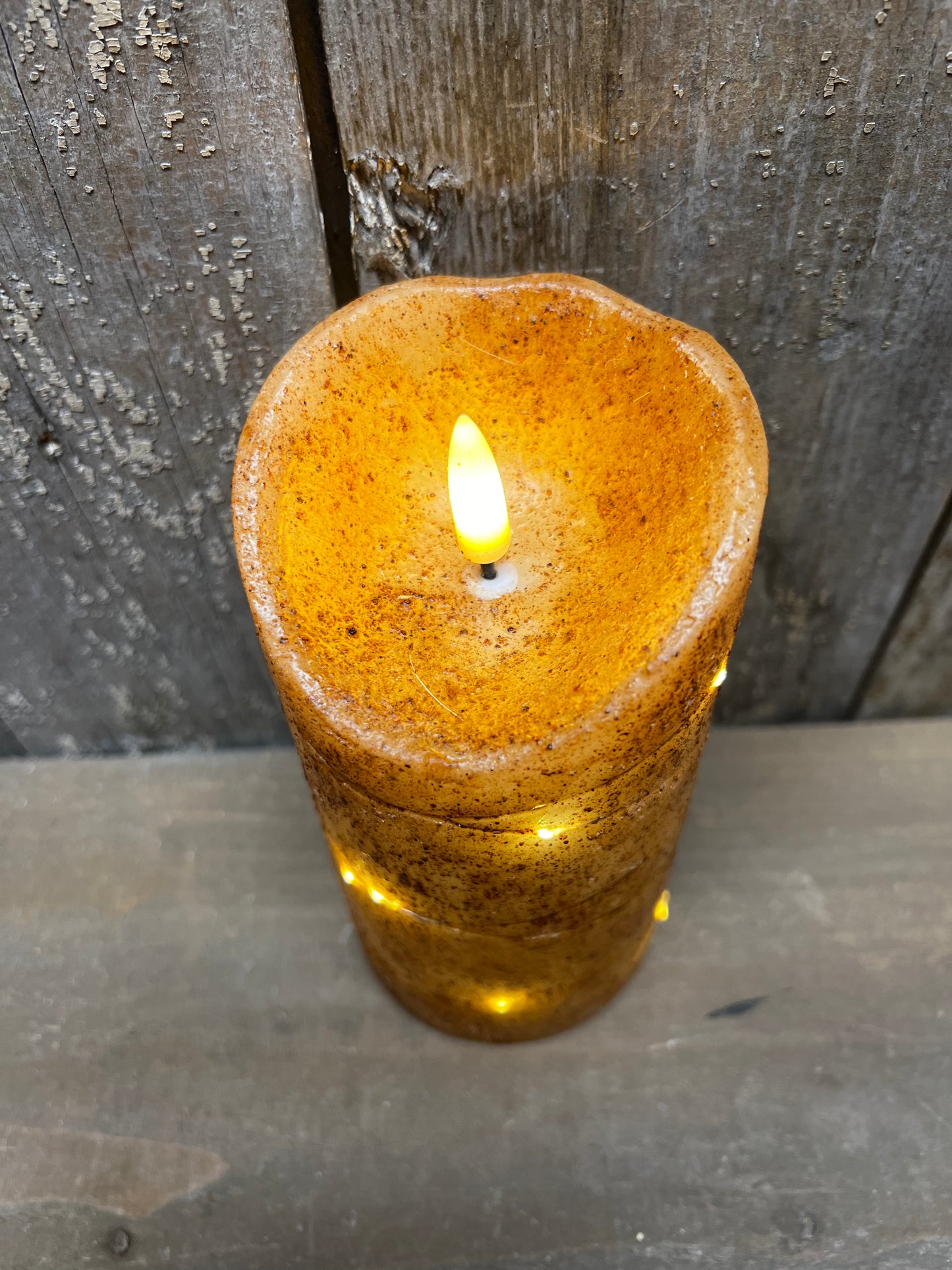 Wrapped Pillar, BURNT IVORY