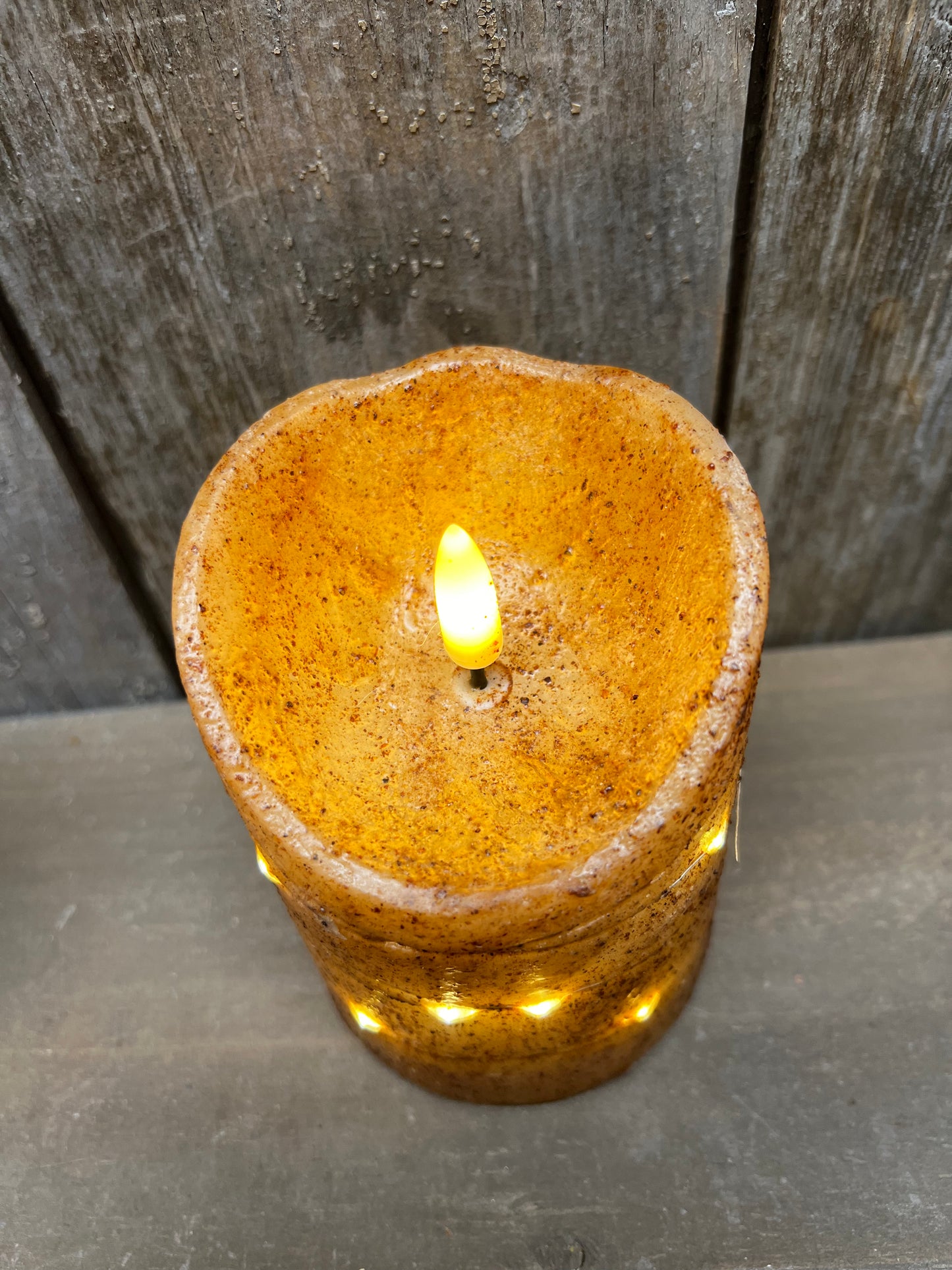 Wrapped Pillar, BURNT IVORY