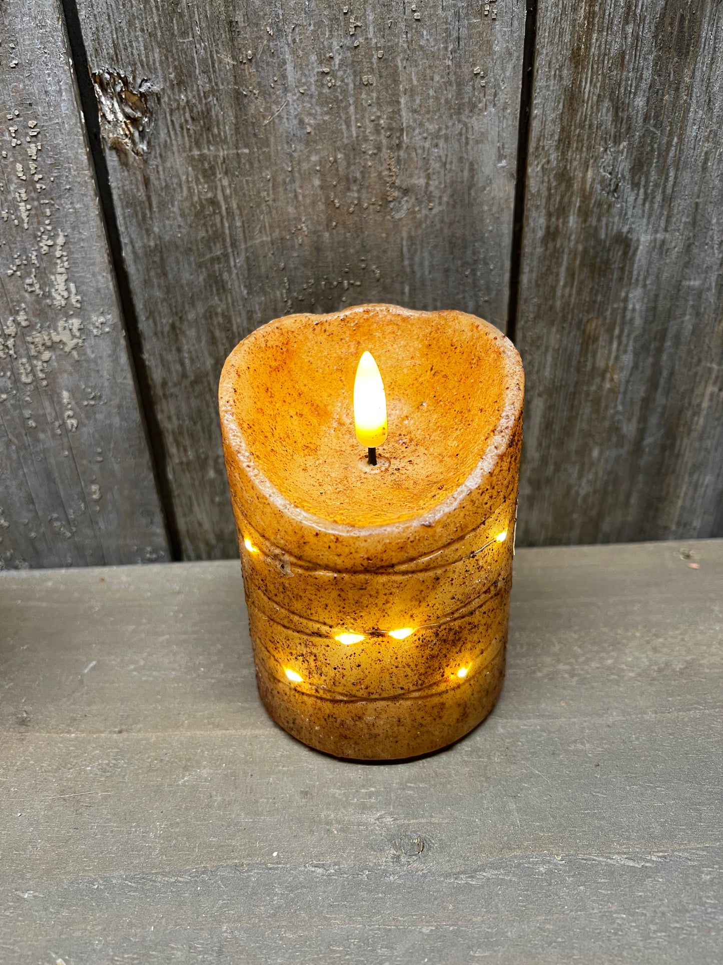 Wrapped Pillar, BURNT IVORY