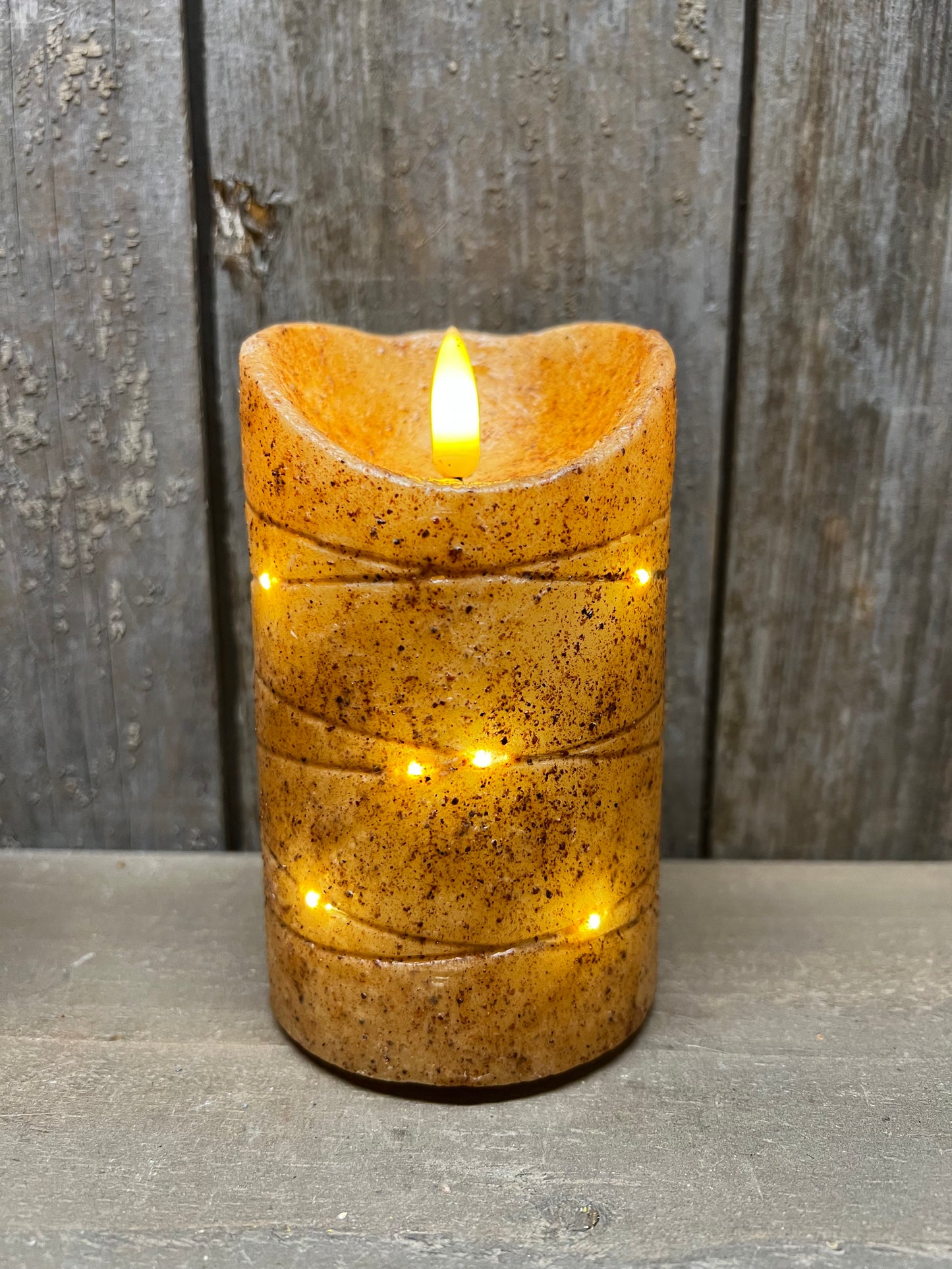Wrapped Pillar, BURNT IVORY
