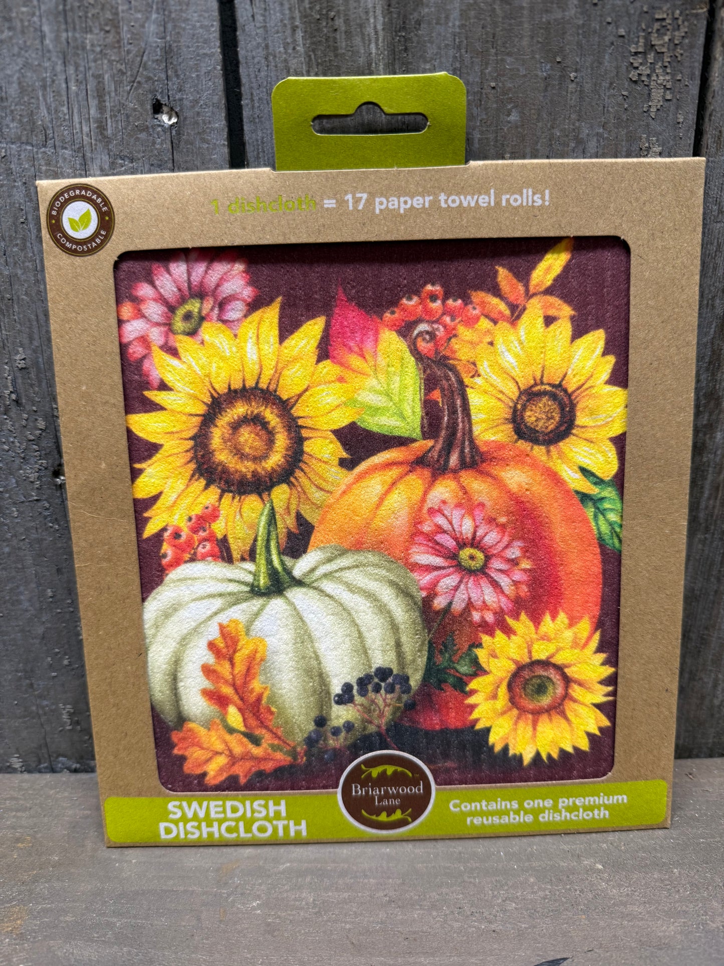 Swedish Dish Cloth, 8x7, ASSORTED FALL